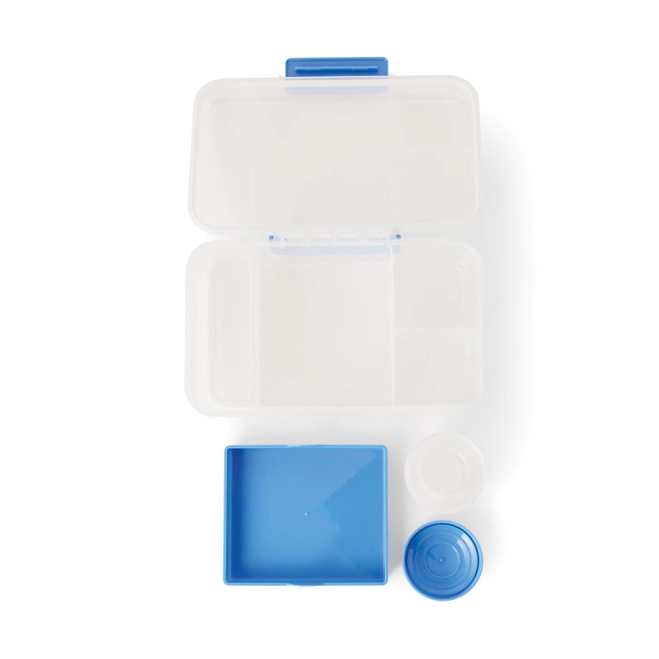 6 1.85L Plastic Bento Box, 6 of 6