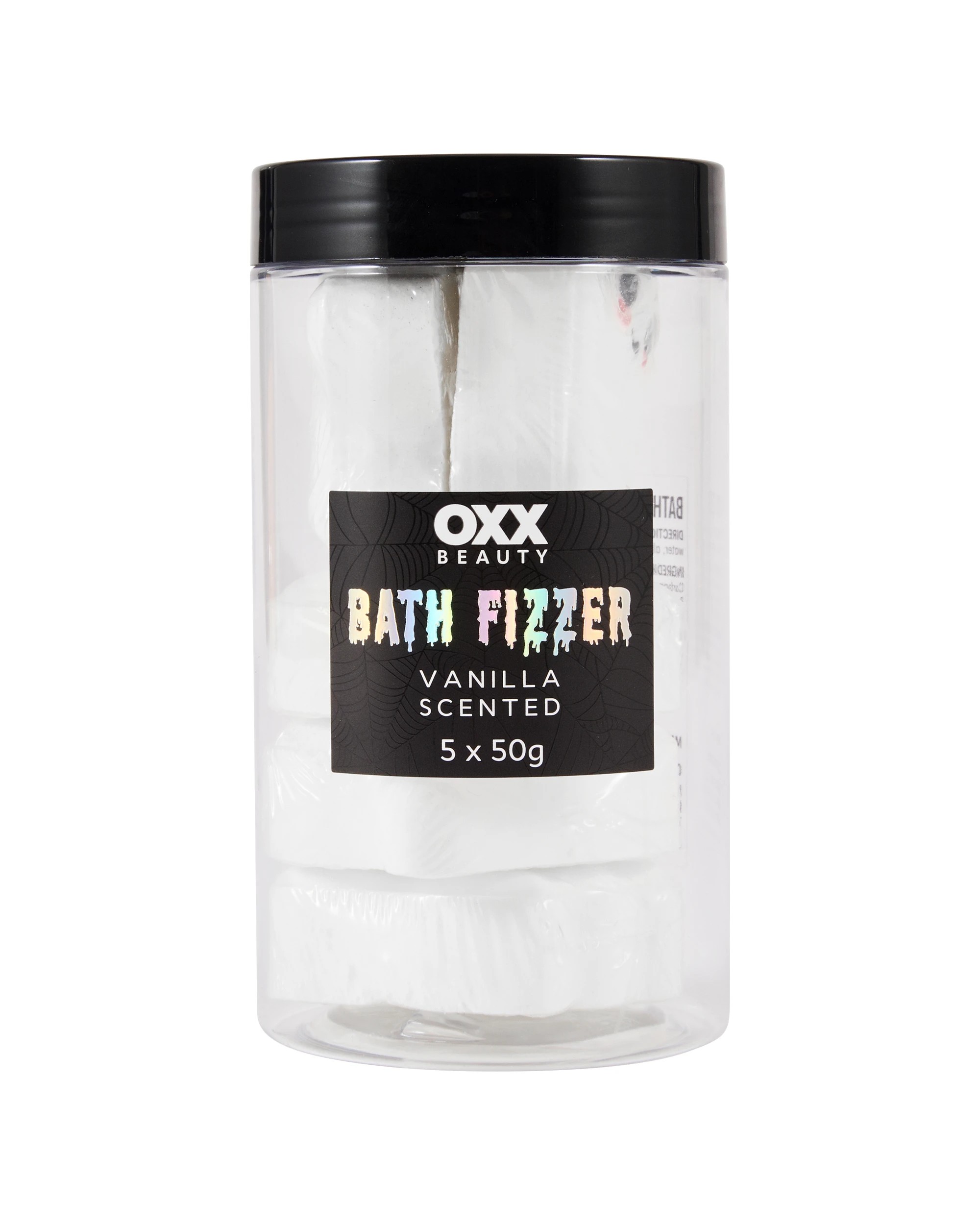 1 OXX Beauty 5 Pack Bath Fizzer 250g - Vanilla Scented, 1 of 4