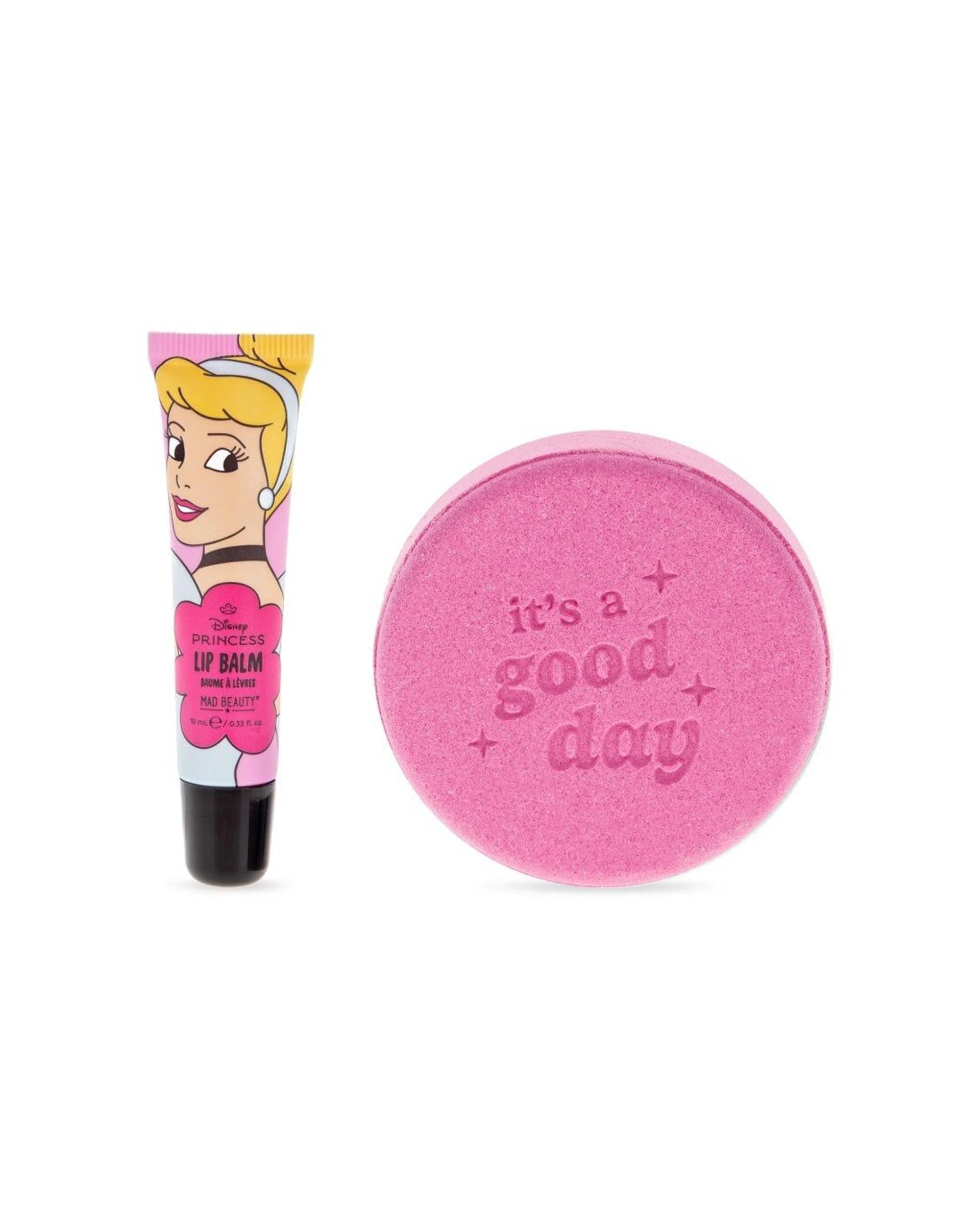 4 Disney Princess Express Yourself Bath Fizzer Lip Balm Set Cinderella 10ml 4PK - Multi, 4 of 4