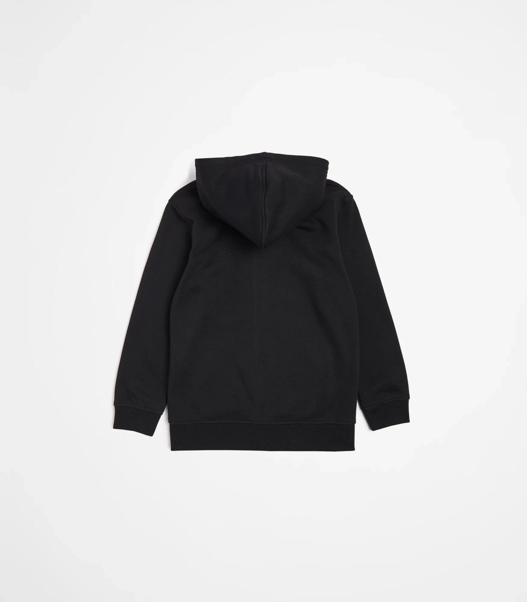3 Target School Zip Thru Fleece Hoodie BLACK, 3 of 4