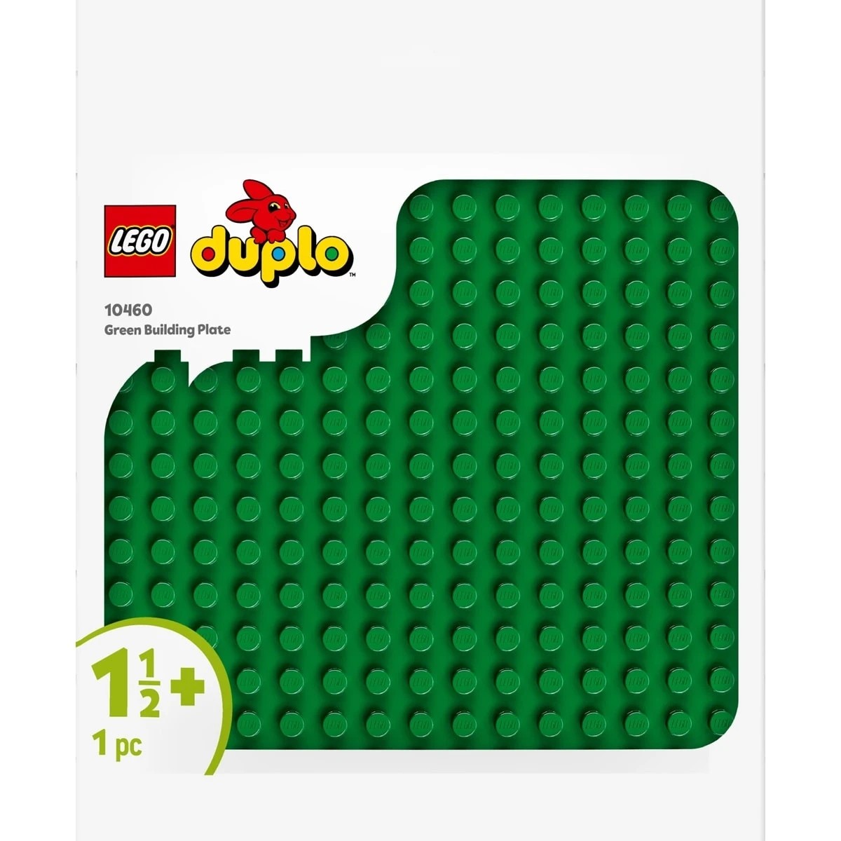 1 LEGO DUPLO Green Building Plate 10460, 1 of 9