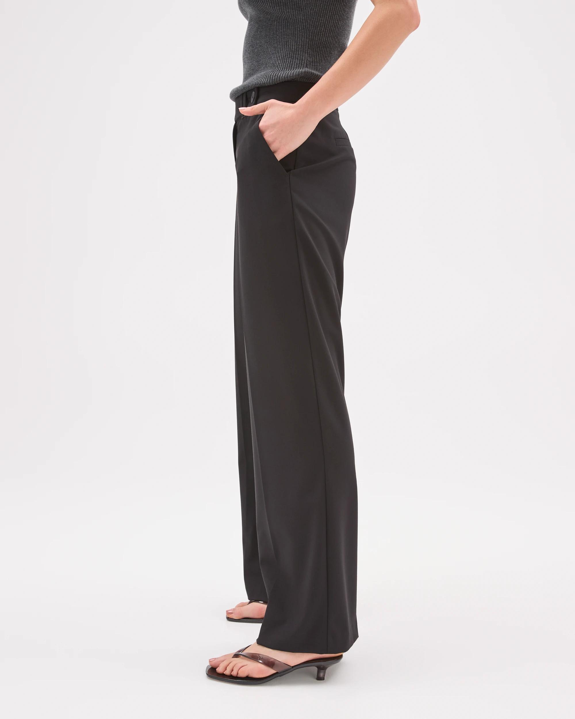 6 Lily Loves Straight Leg Pants BLACK, 6 of 7