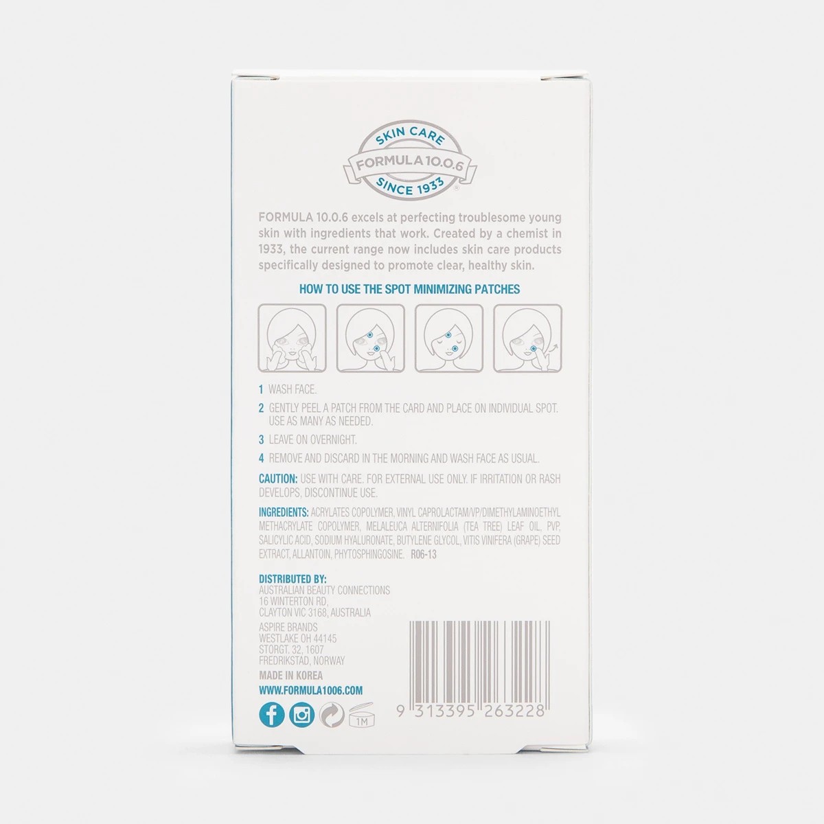 4 Formula 10.0.6 Over Night Success Overnight Spot Minimising Patches - Tea Tree & Grape Seed, 4 of 4