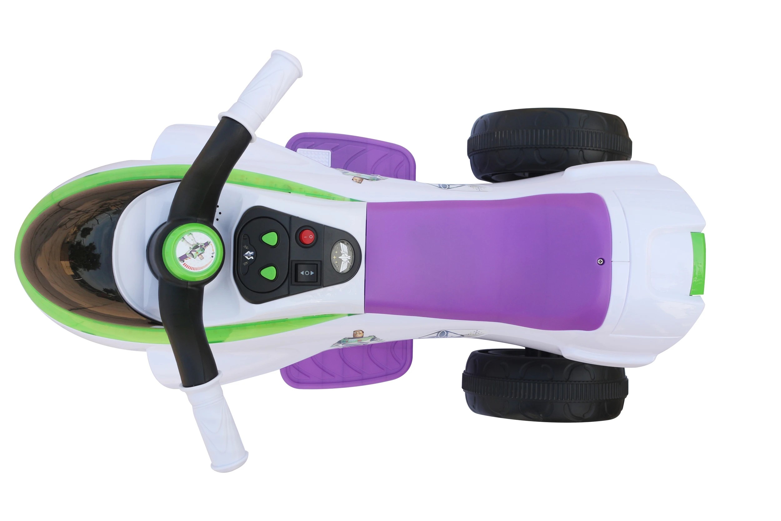 4 Disney Toy Story Buzz 6V Bike - Multi, 4 of 4