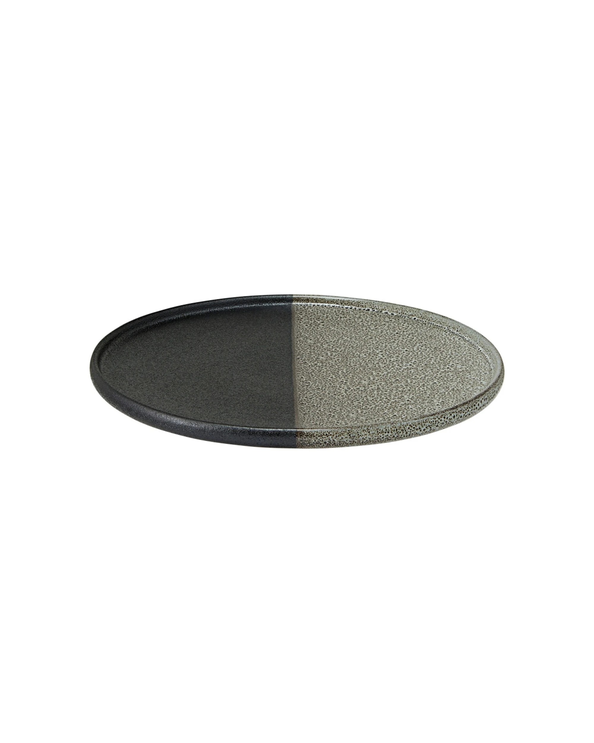 2 Maxwell & Williams Ceramic Umi High Rim Plate Dinnerware 26.5cm - Black, 2 of 2
