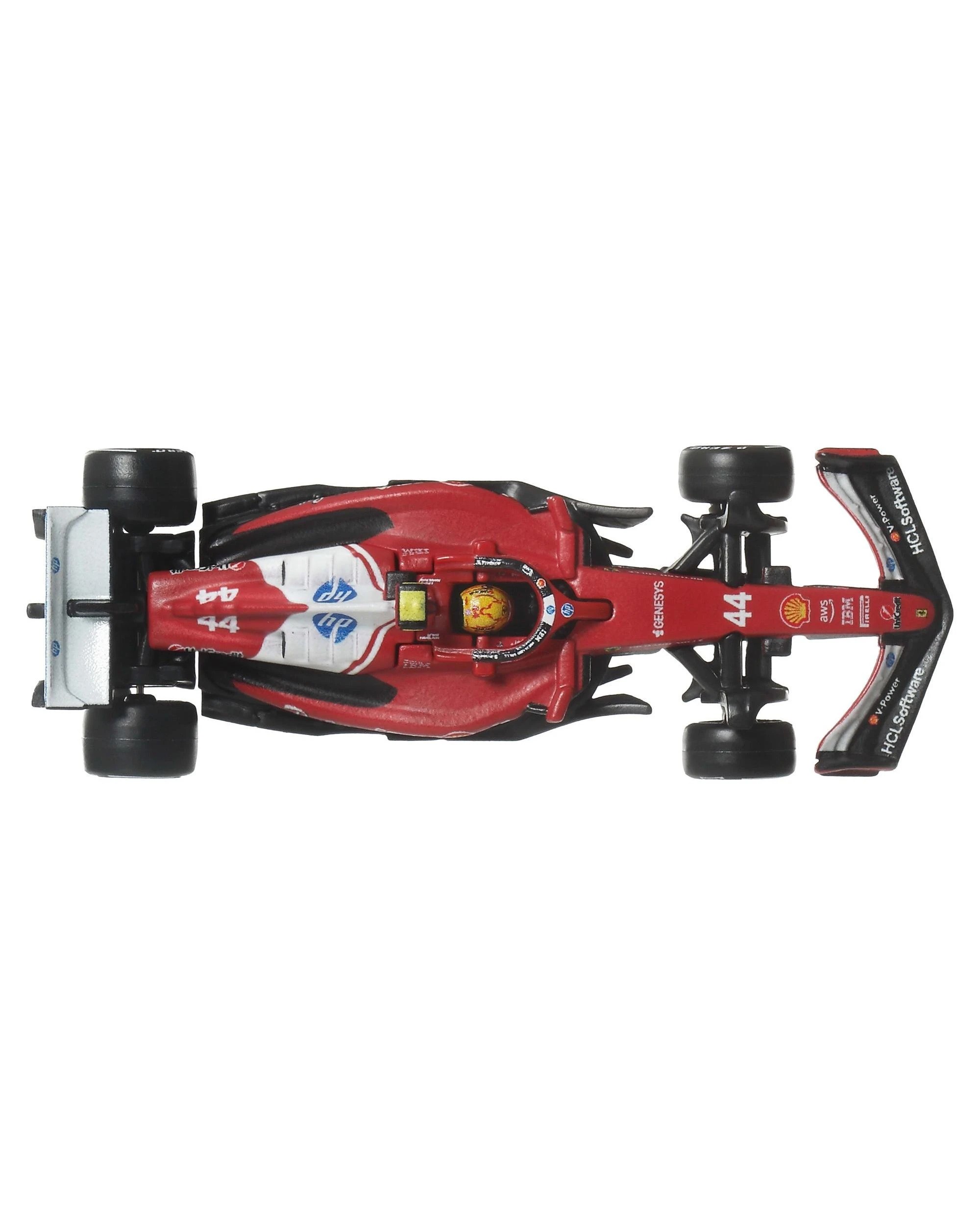 3 Hot Wheels Premium Formula 1 2025 Ferrari HP Formula One Team #44 Lewis Hamilton Diecast Vehicle, 3 of 6