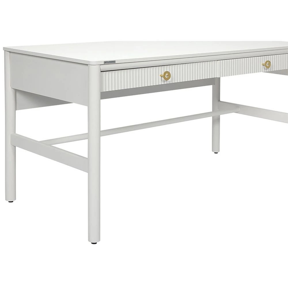 5 Stilford Arcturus 2 Drawer 1500mm Desk White Desks, Tables and Workstations, 5 of 10