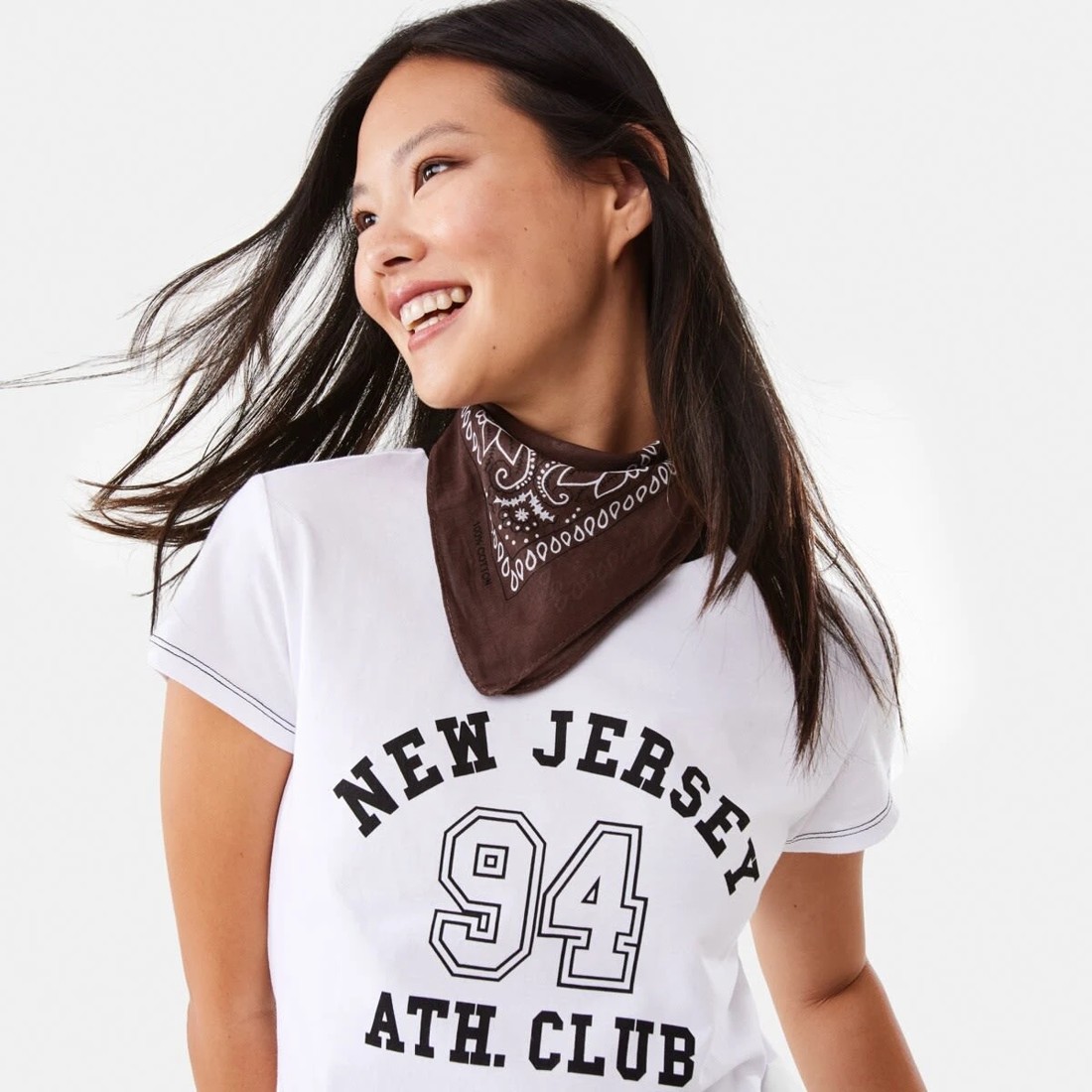 5 Paisley Hair Bandana - Brown, 5 of 9