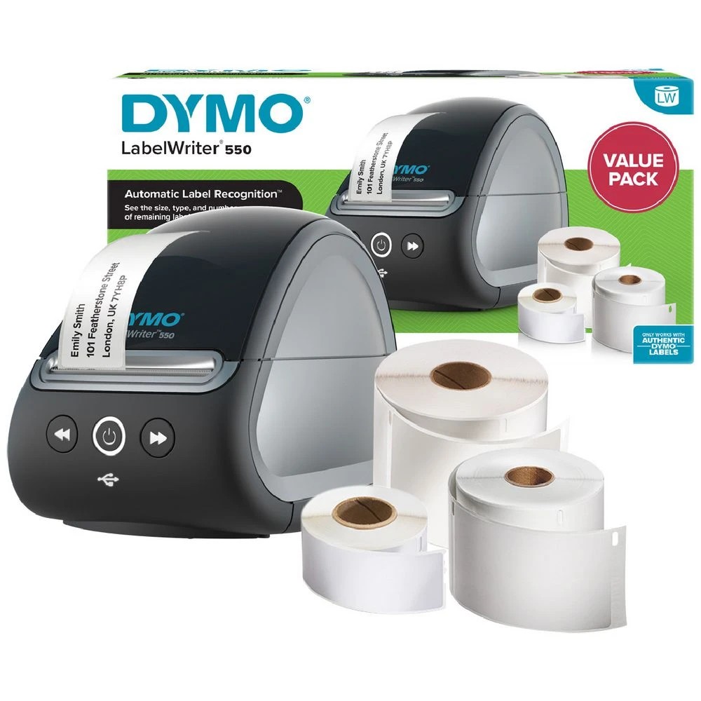 1 Dymo LabelWriter 550 Label Printer Value Pack, 1 of 9