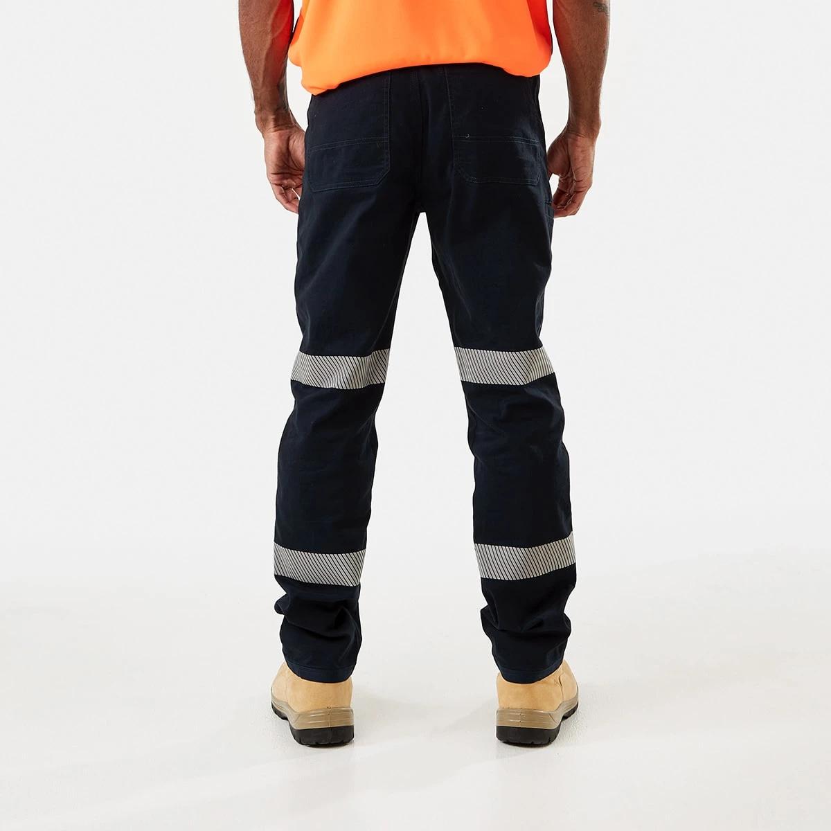 3 Workwear Segmented Reflective Tape Pants SKY CAPTAIN, 3 of 7