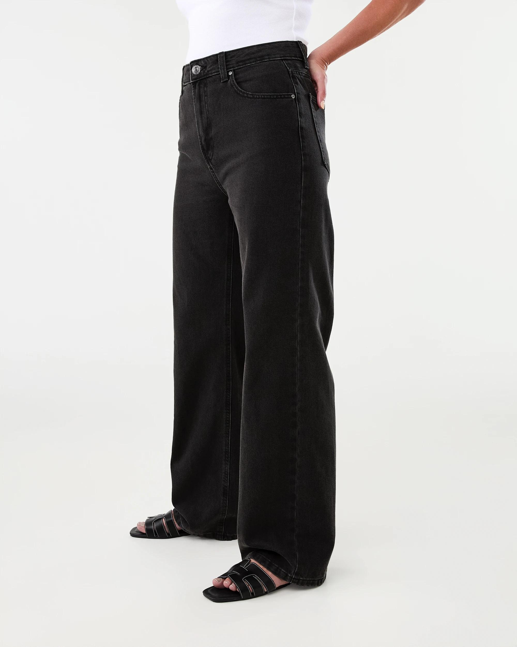 3 Straight Leg Jeans BLACK WASH, 3 of 9