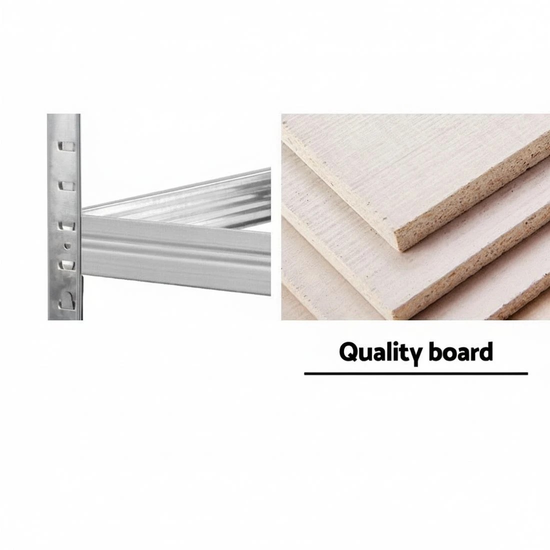 2 Giantz 2x1.8M Garage Shelving Warehouse Rack Pallet Racking Storage Shelf - Multi, 2 of 5