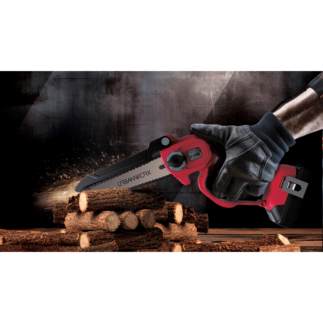 10 Urbanworx 20V Cordless Chainsaw, 10 of 10