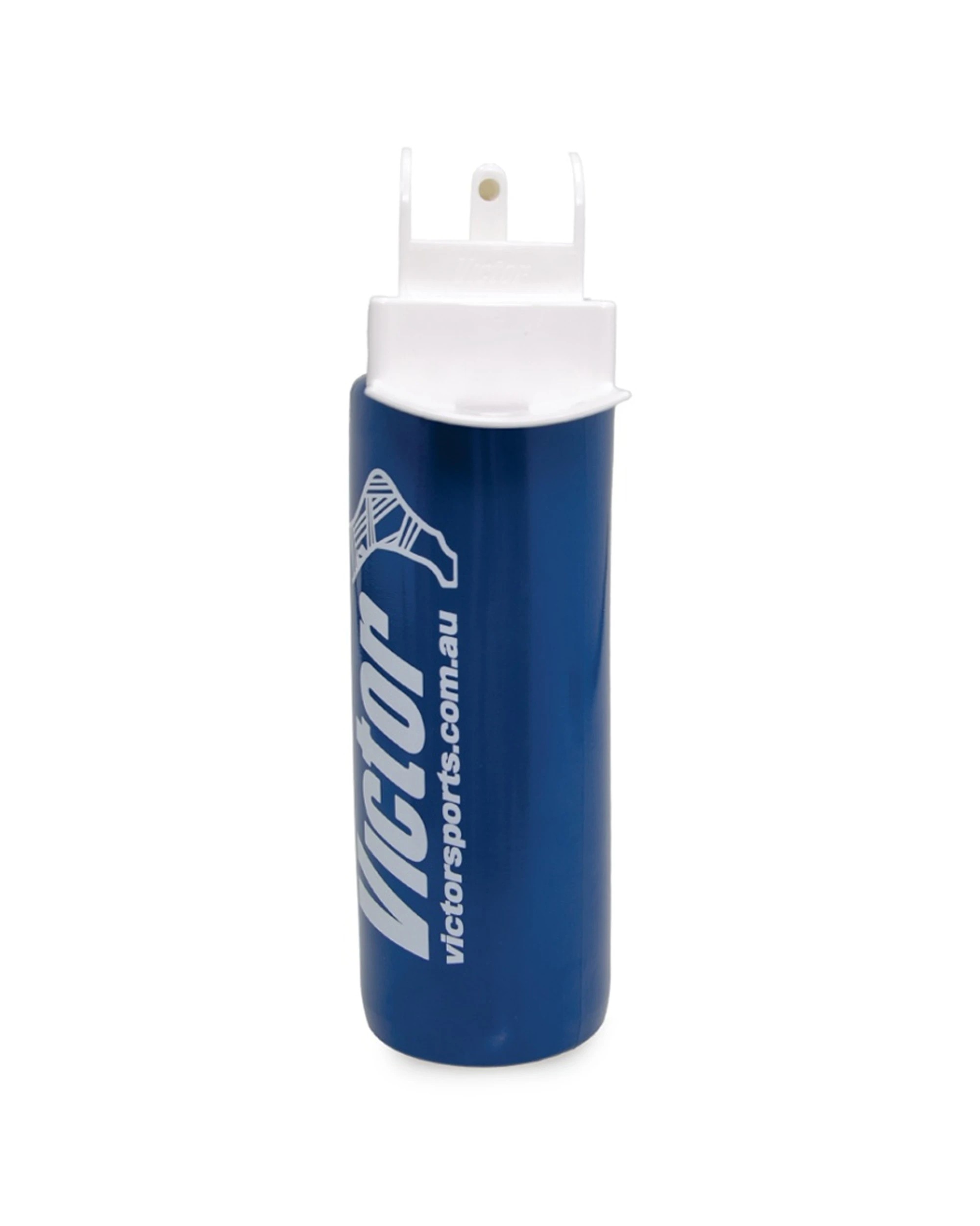 3 Victor Sports Hygienic Squeeze-Squirt Drink Bottle With Chin Rest 1L - Blue, 3 of 6