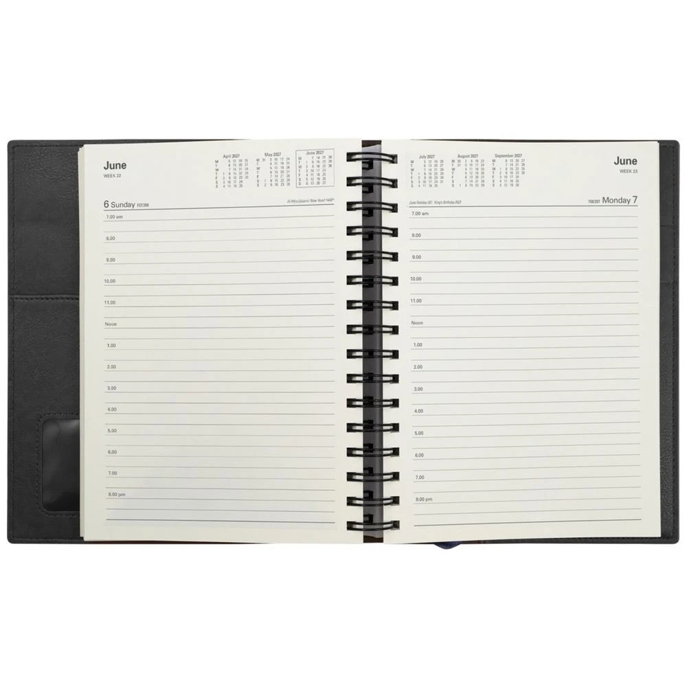 4 Collins Vanessa A5 Day to Page 2027 Diary Black, 4 of 4