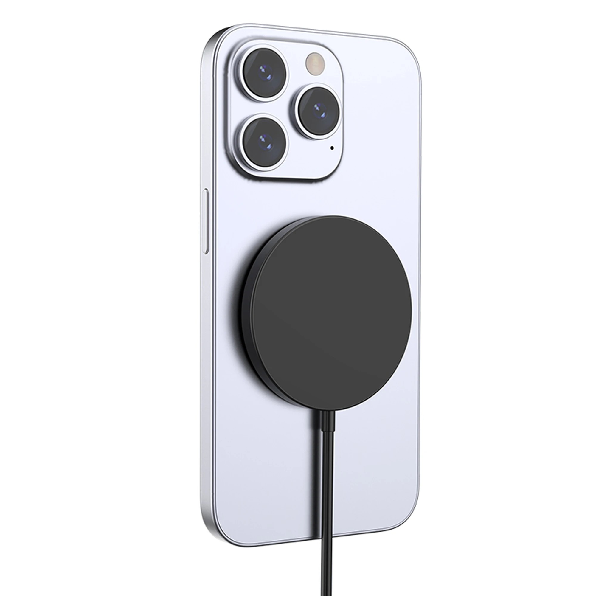 2 TODO 15W Fast Charging Wireless Phone Charger Pad Charge - Black, 2 of 2