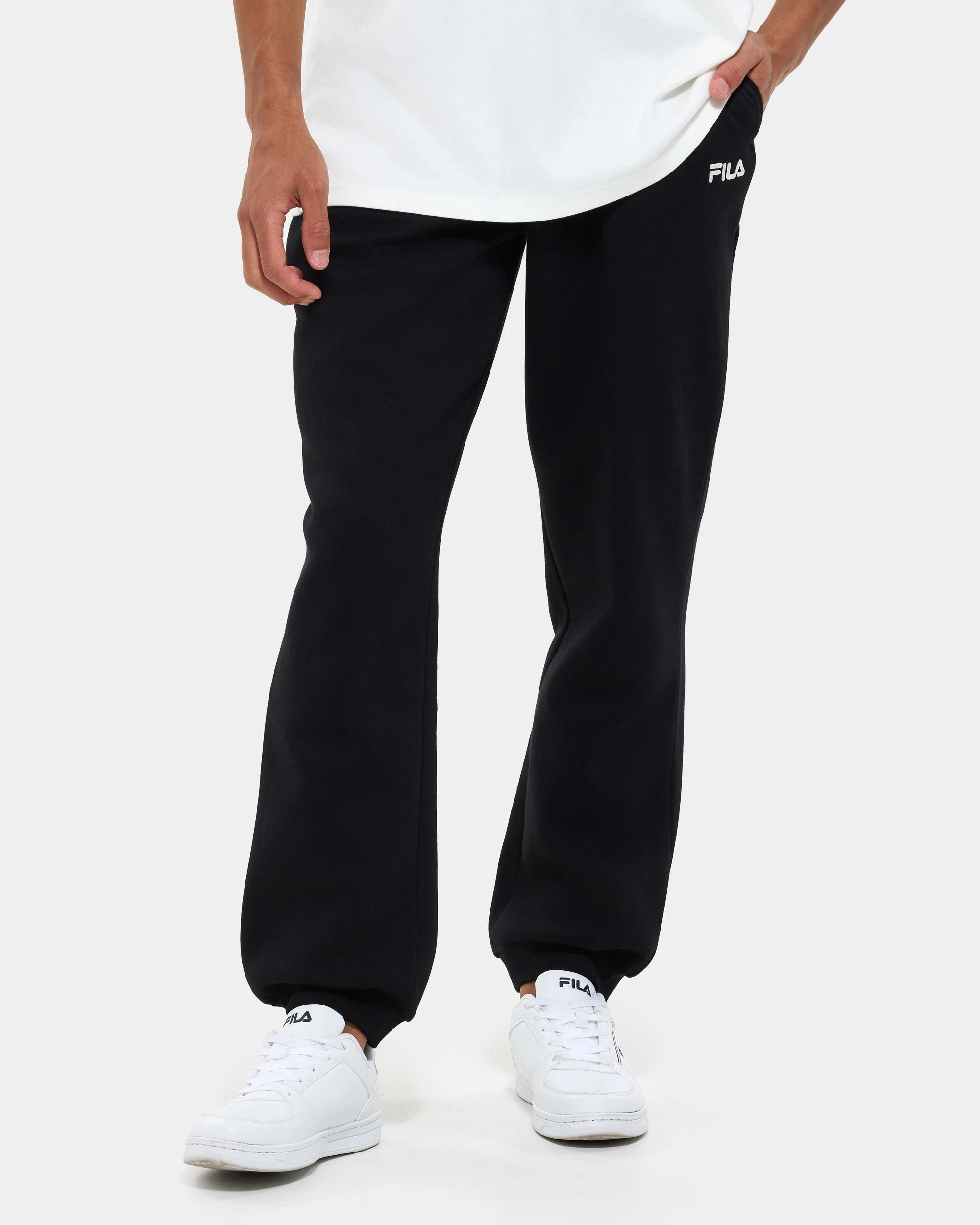 1 Fila Heavyweight Trackpants BLACK, 1 of 7