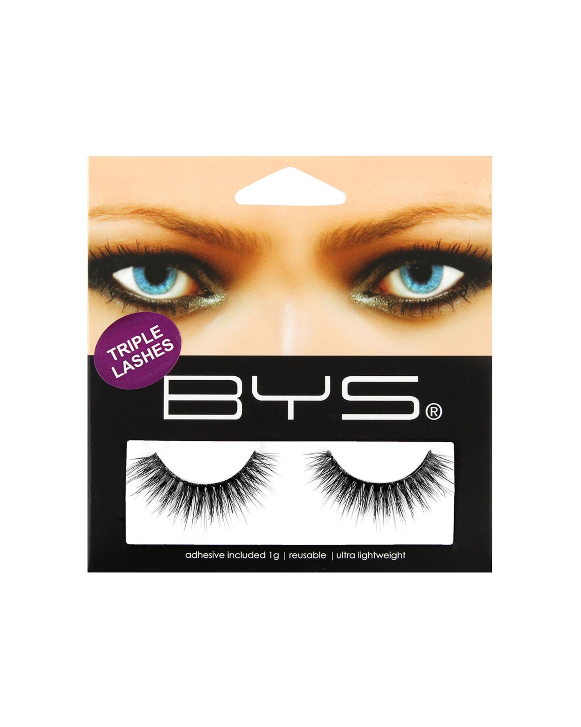 2 BYS Triple Lux Lash Extensions 4PK Set 1g - Black, 2 of 2
