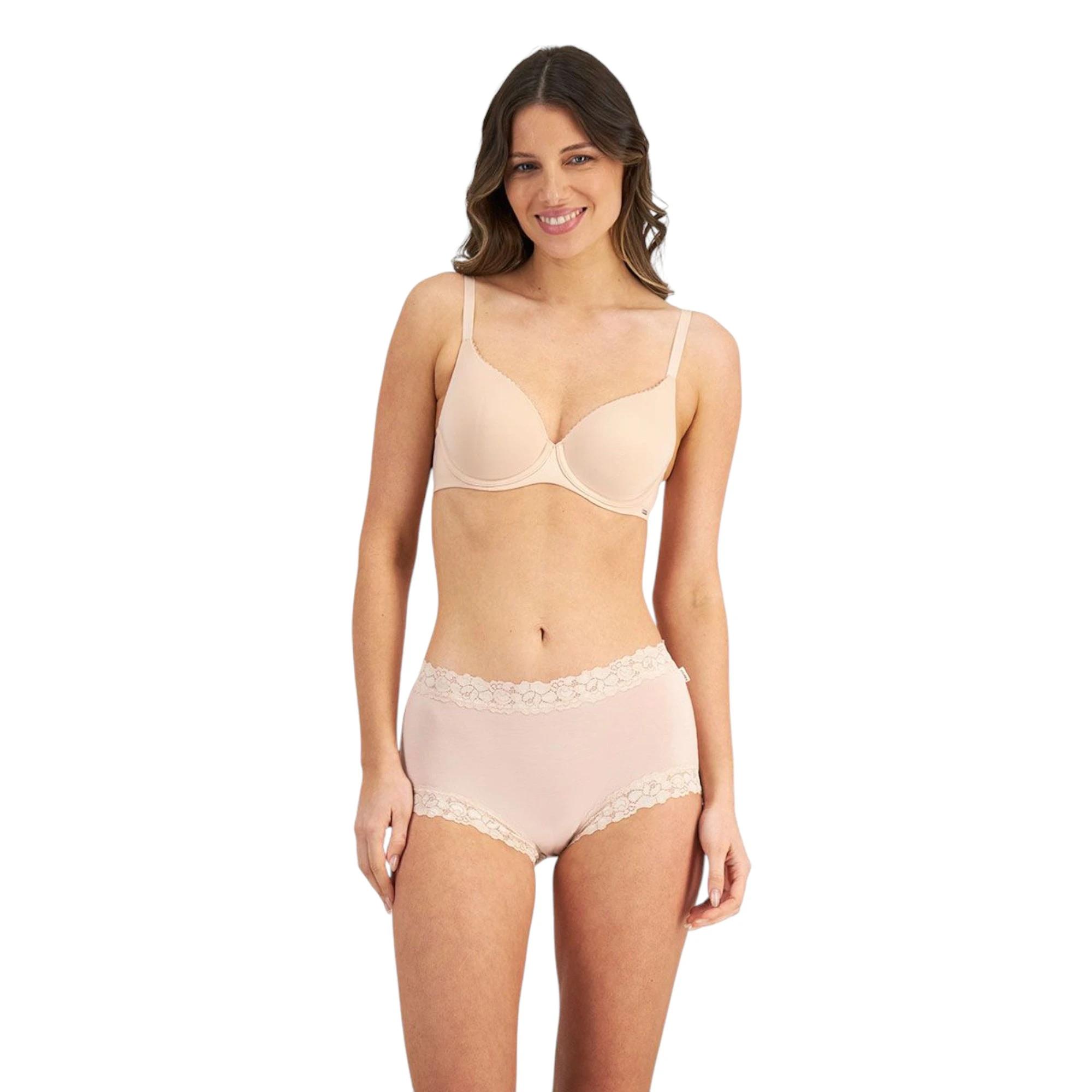 1 Jockey 3 Pack Womens Parisienne Bamboo Full Brief Underwear DUSK, 1 of 5