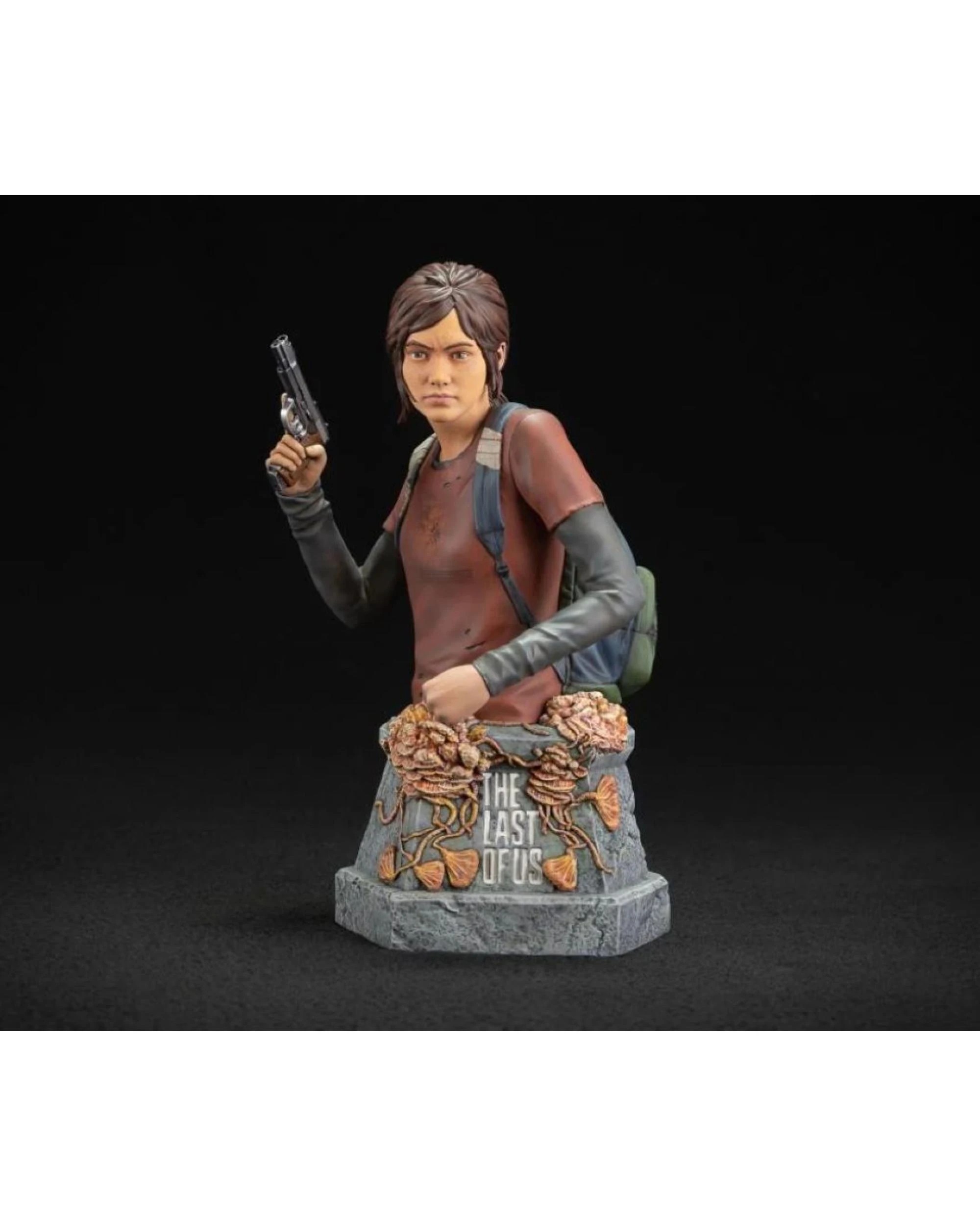 2 The Last of Us Ellie with Handgun Bust 7.5 Inch Statue, 2 of 9