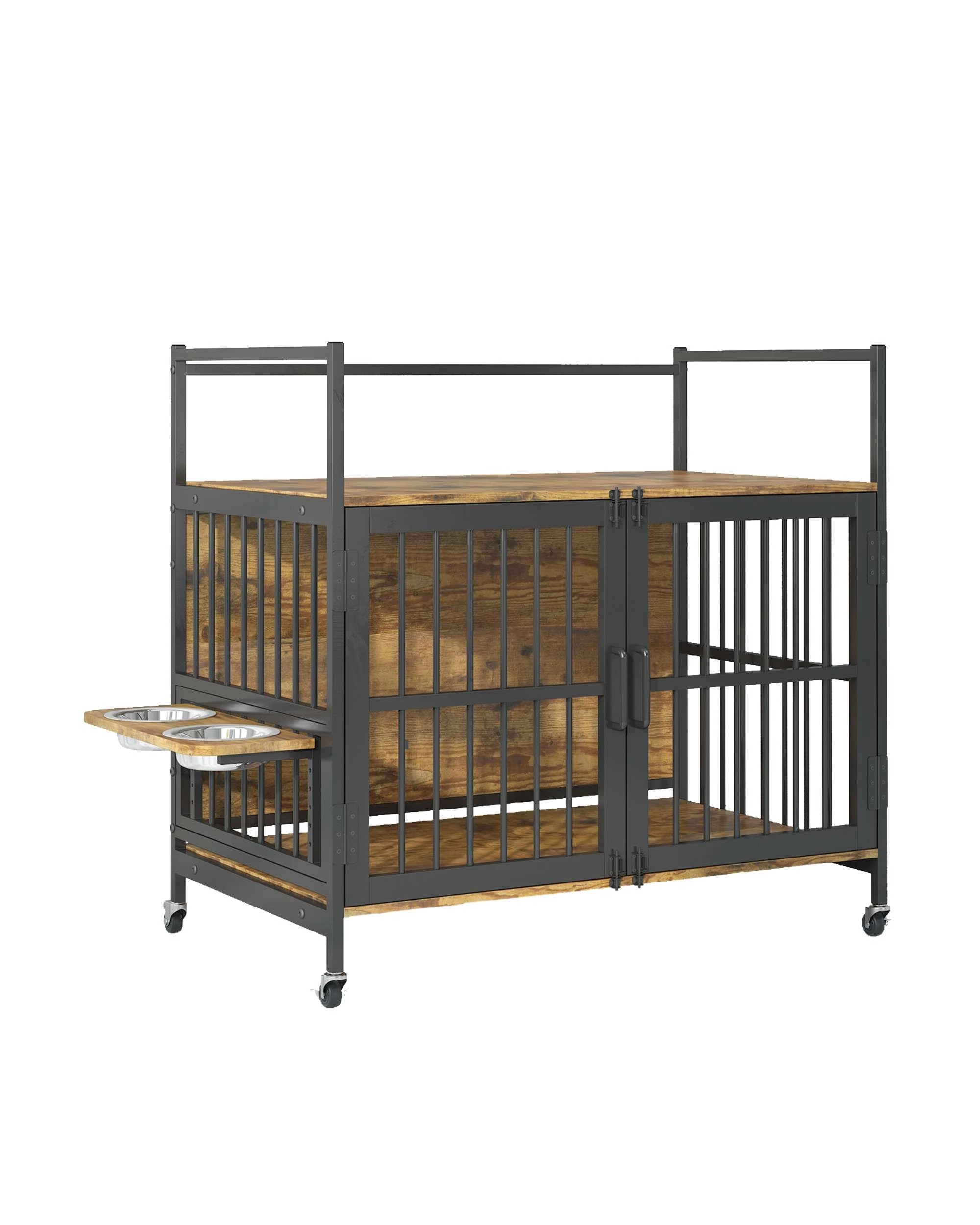 5 Advwin Dog Crate Furniture Heavy Duty Dog Cage Sturdy Dog Kennel, 5 of 9