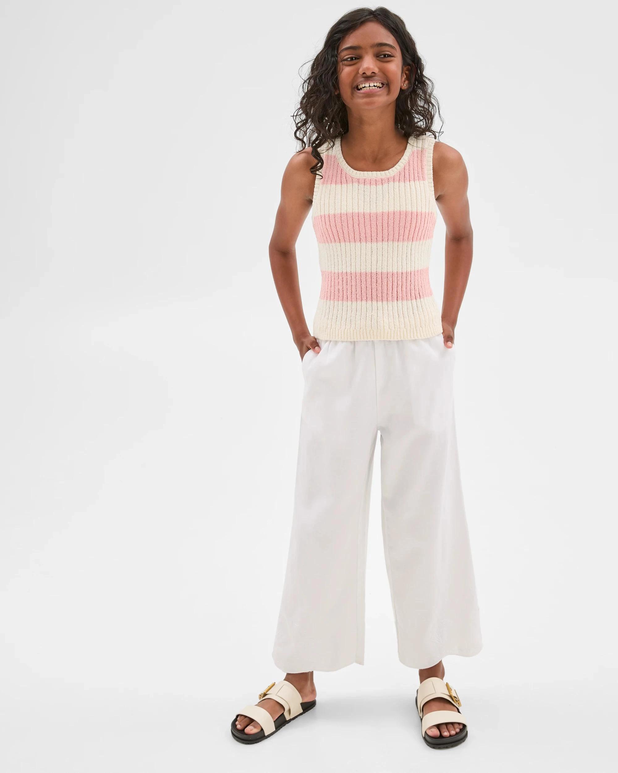 2 Target Australian Cotton Blend Knit Tank POWDER PINK, 2 of 7