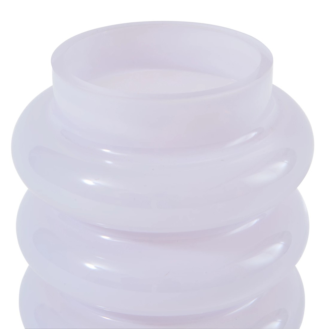 4 Lilac Bubble Glass Vase, 4 of 4