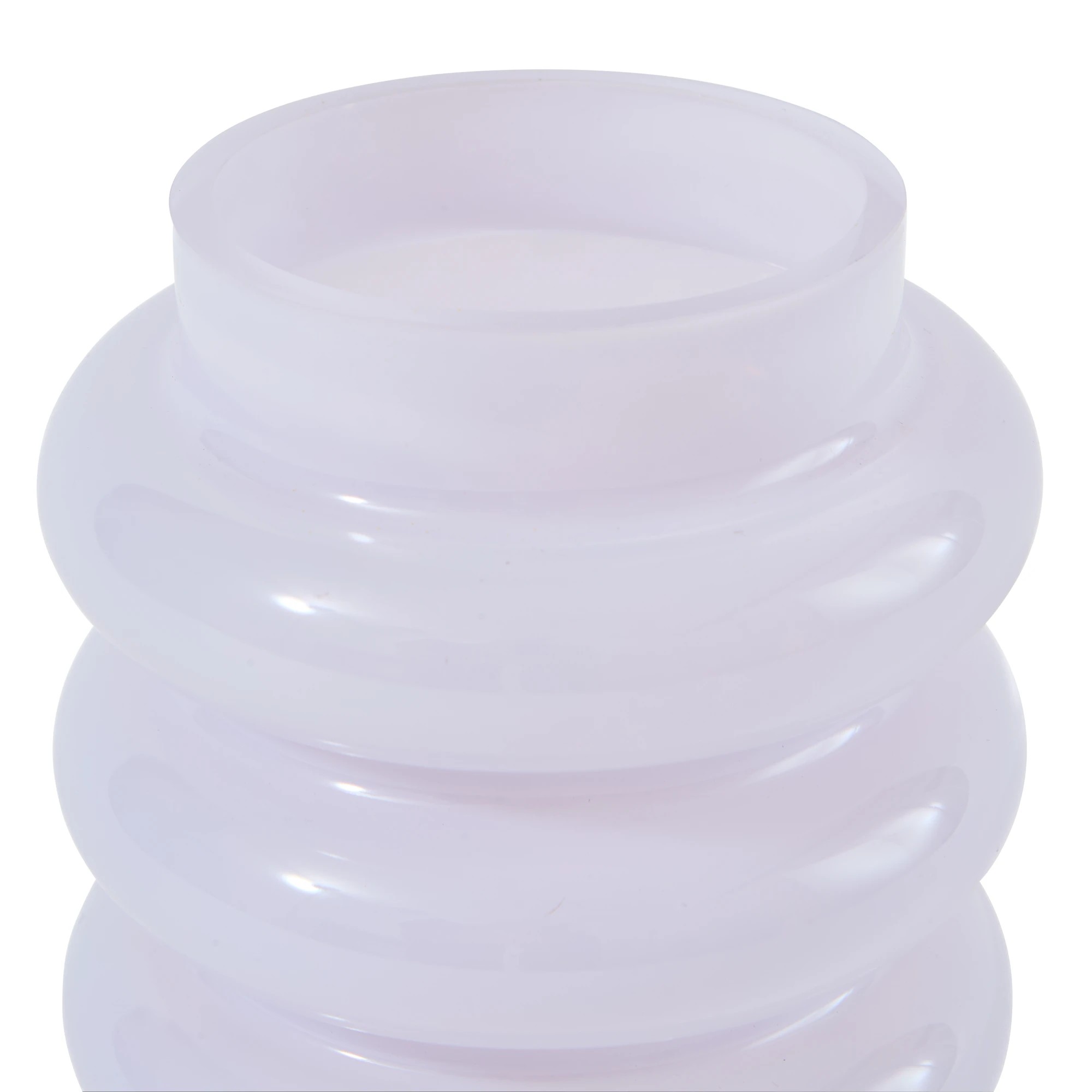 5 Lilac Bubble Glass Vase, 5 of 5
