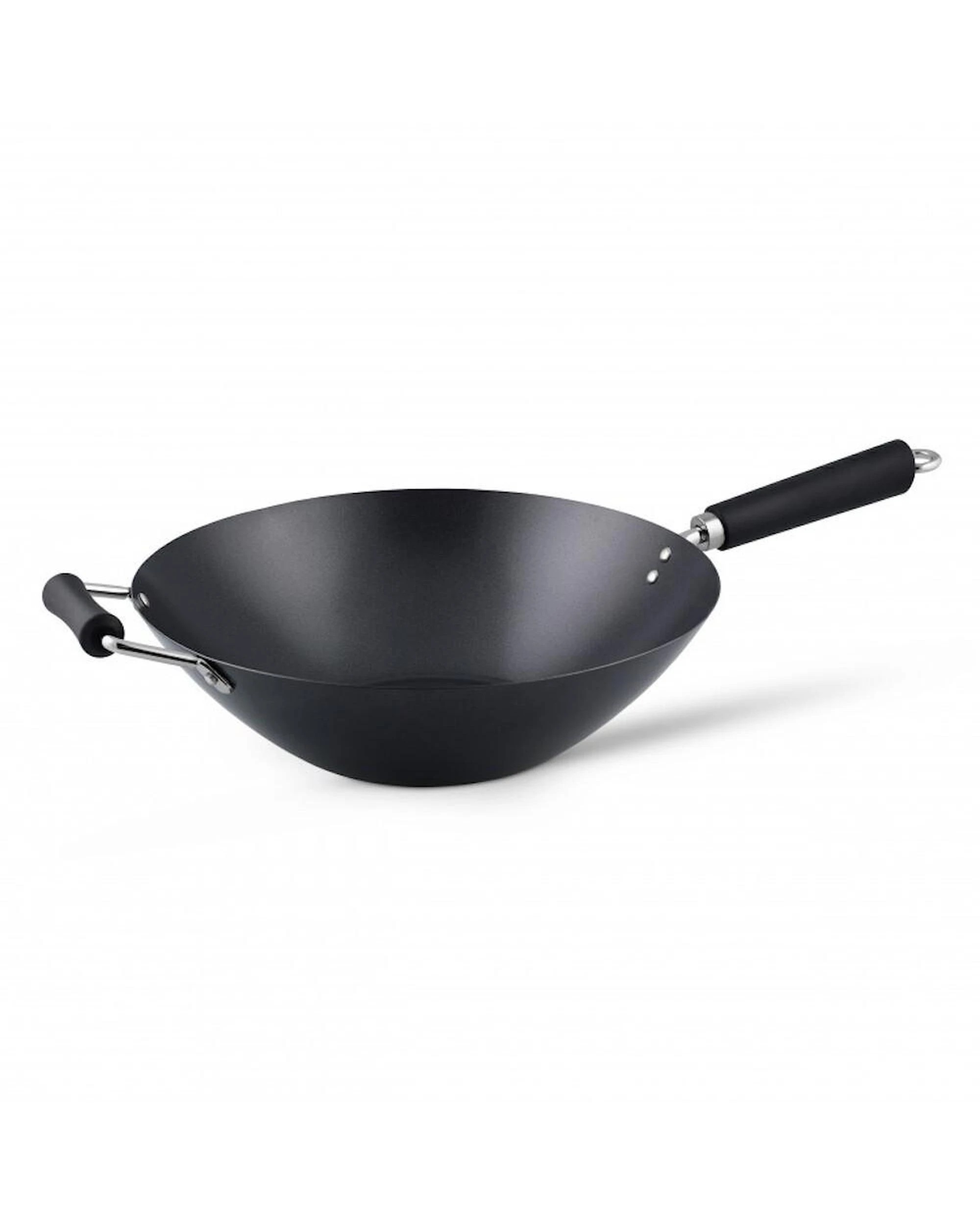 3 Ken Hom Excellence Nonstick Carbon Steel Wok 31cm, 3 of 7