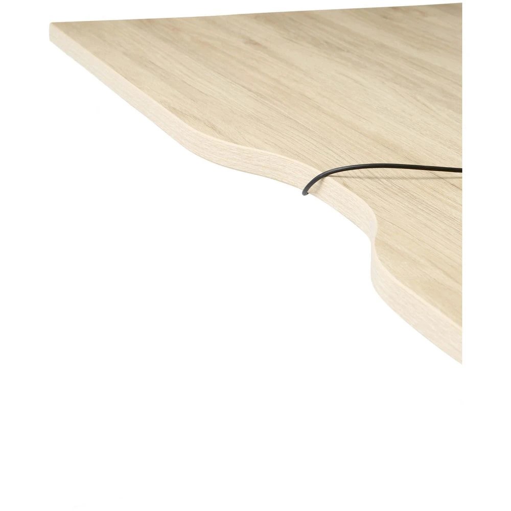 4 Stilford S2 Pro Version 1 Desk 1800 x 750mm Oak/Black Desks, Tables and Workstations, 4 of 4