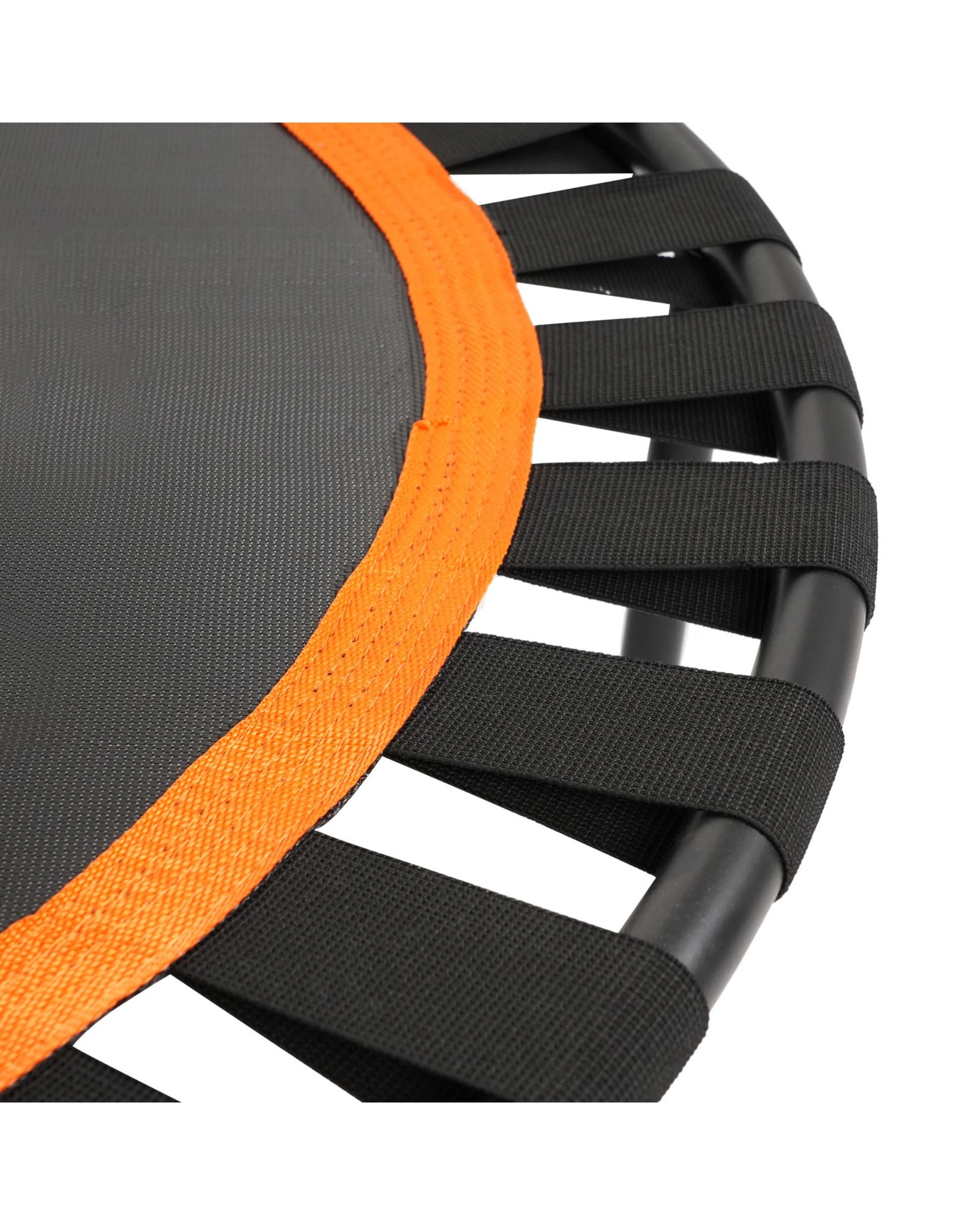 5 Advwin 50 inch Rebounder Mini Trampoline for Adults and Kids Indoor/Outdoor Workout Max Load Orange, 5 of 7