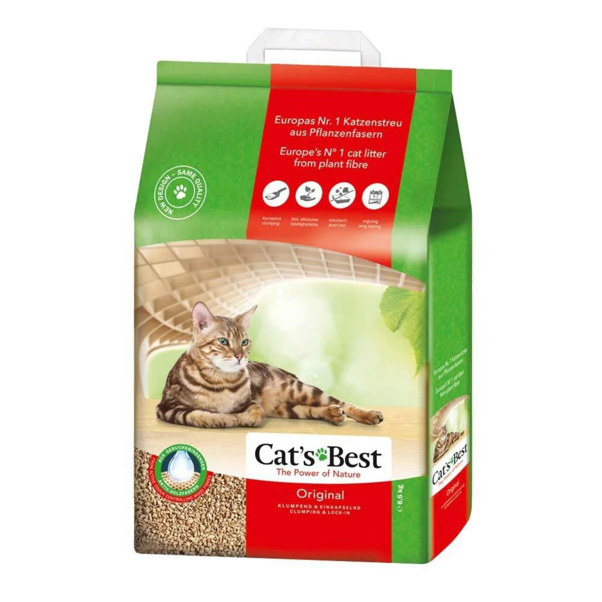 1 Cats Best Original Clumping Cat Litter 8.6kg/20L, 1 of 1
