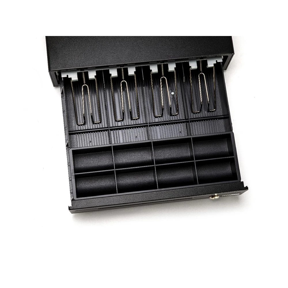 2 POS-mate Cash Drawer Push to Open Classic Black, 2 of 6