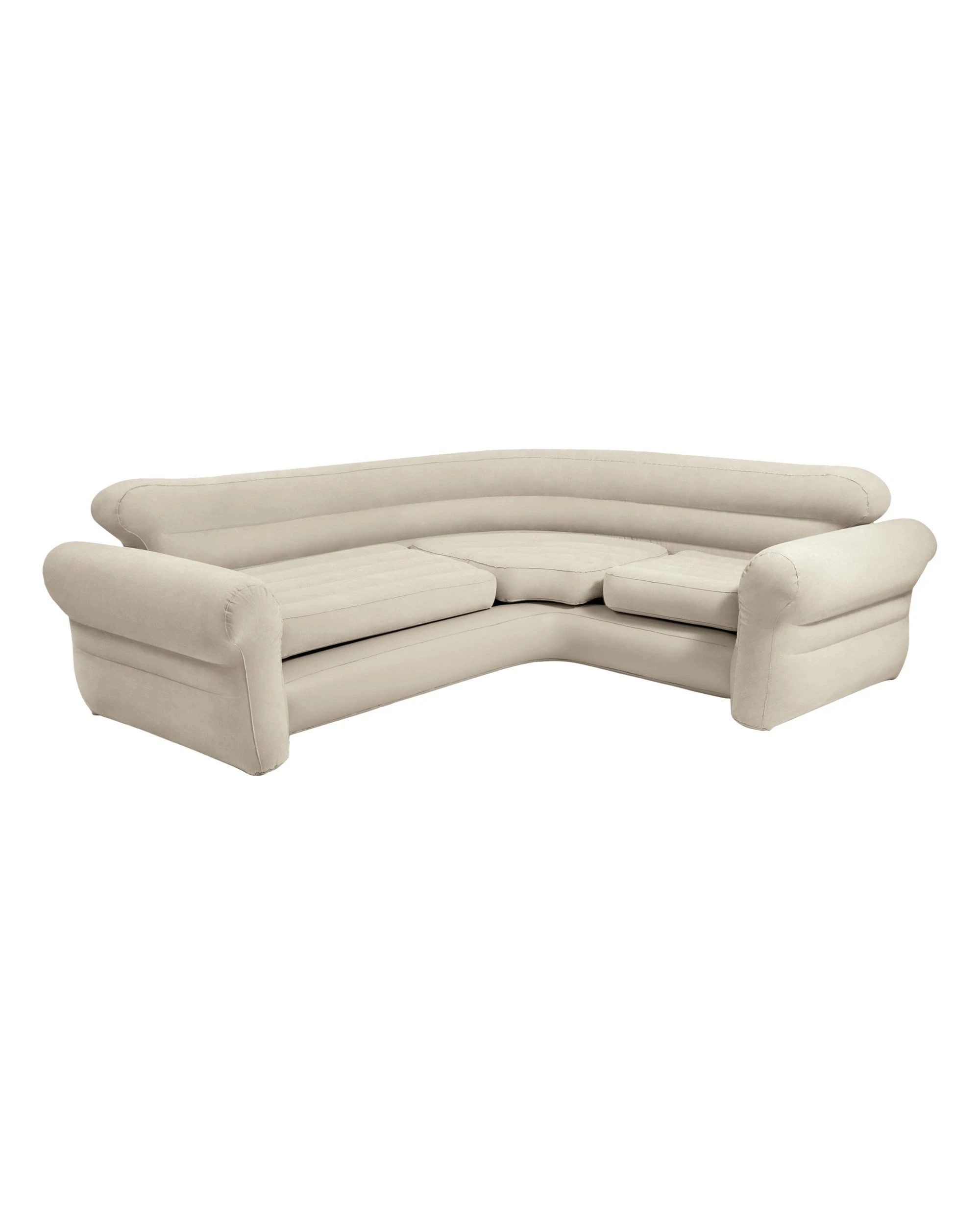 1 Intex Corner Sofa Inflatable Couch - L-Shaped Corner Sofa, 1 of 7