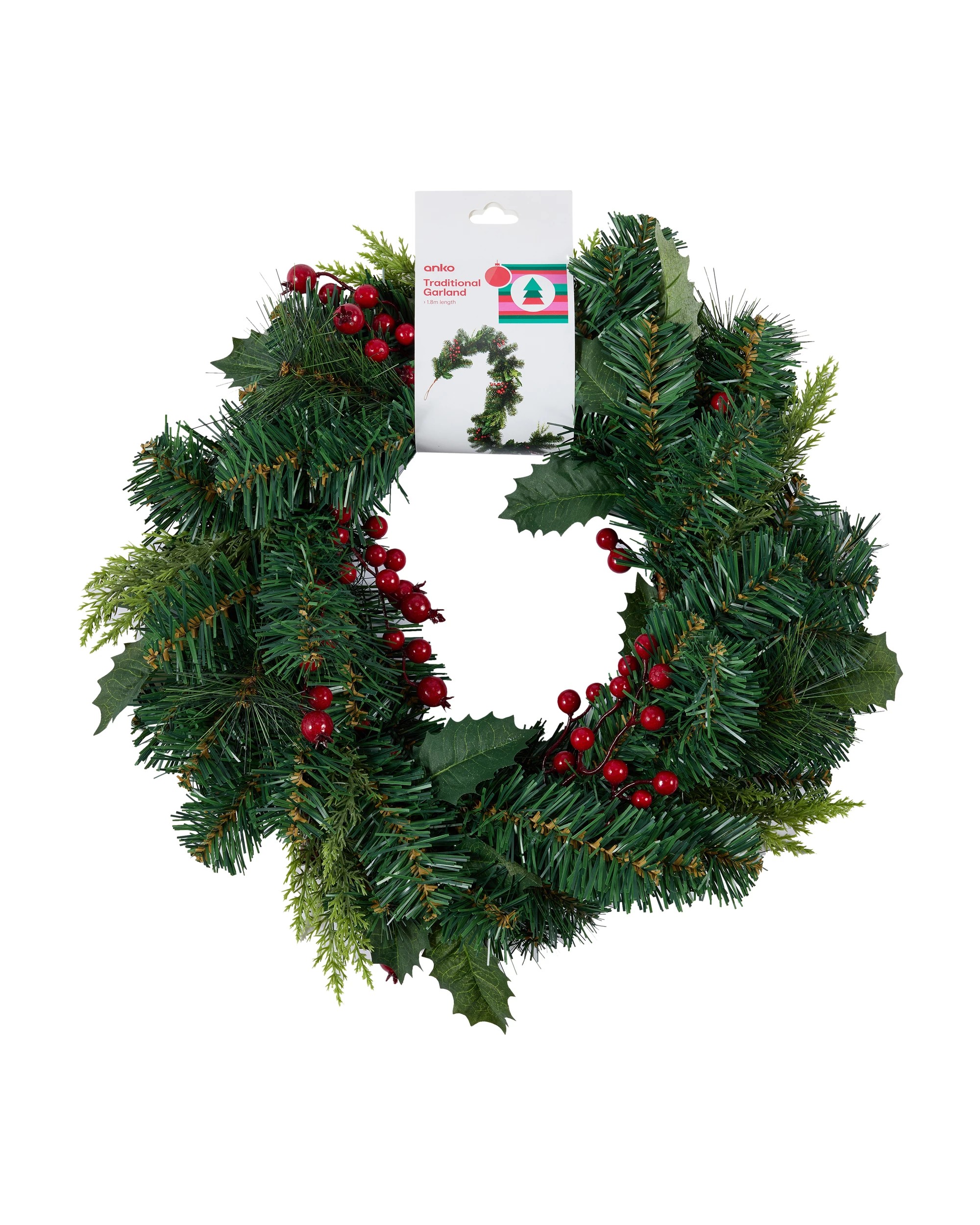 4 1.8m Traditional Garland, 4 of 4