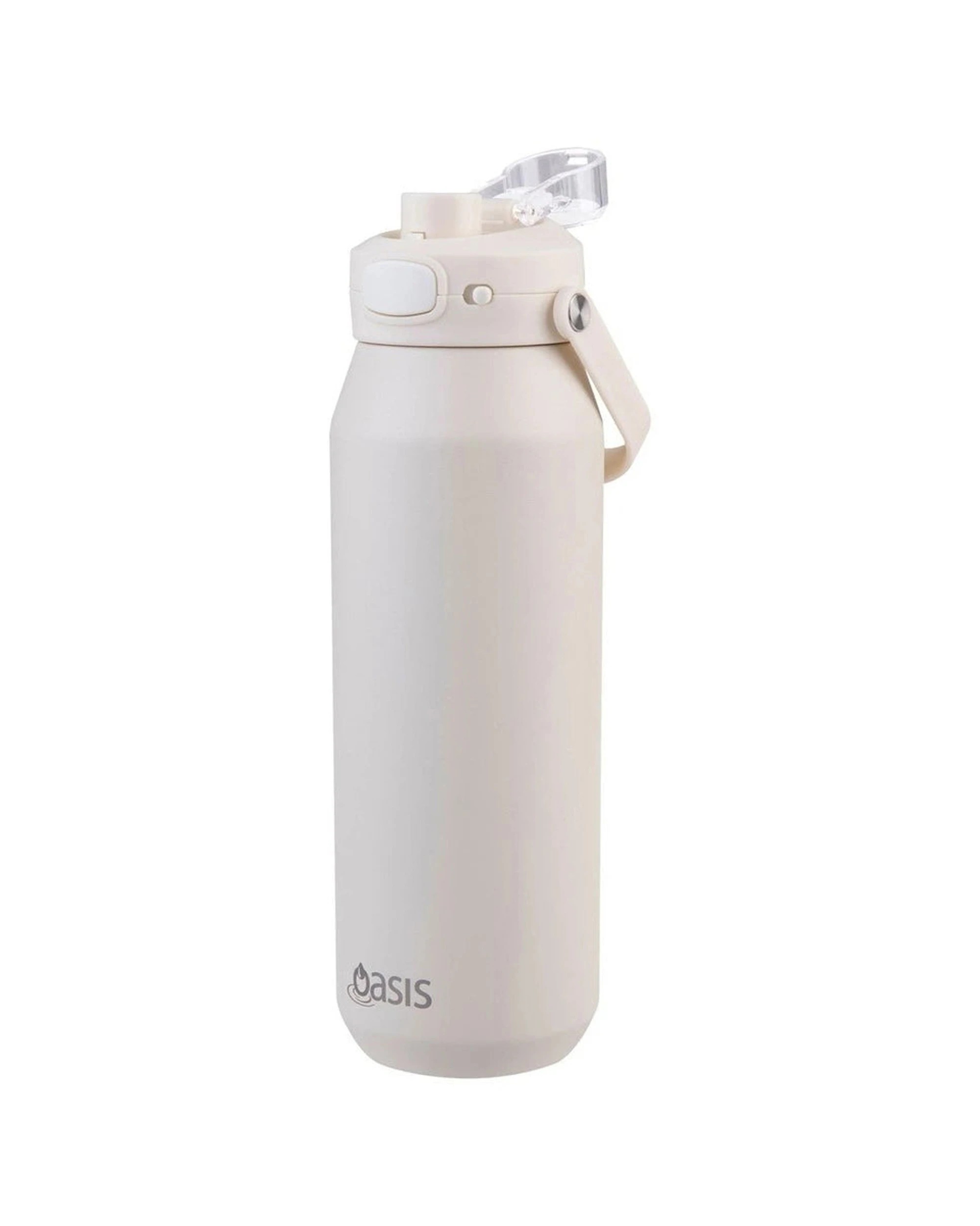 5 Oasis Capri Stainless Steel Insulated Bottle Alabaster Quick Release Lid 8864AL - White, 5 of 9
