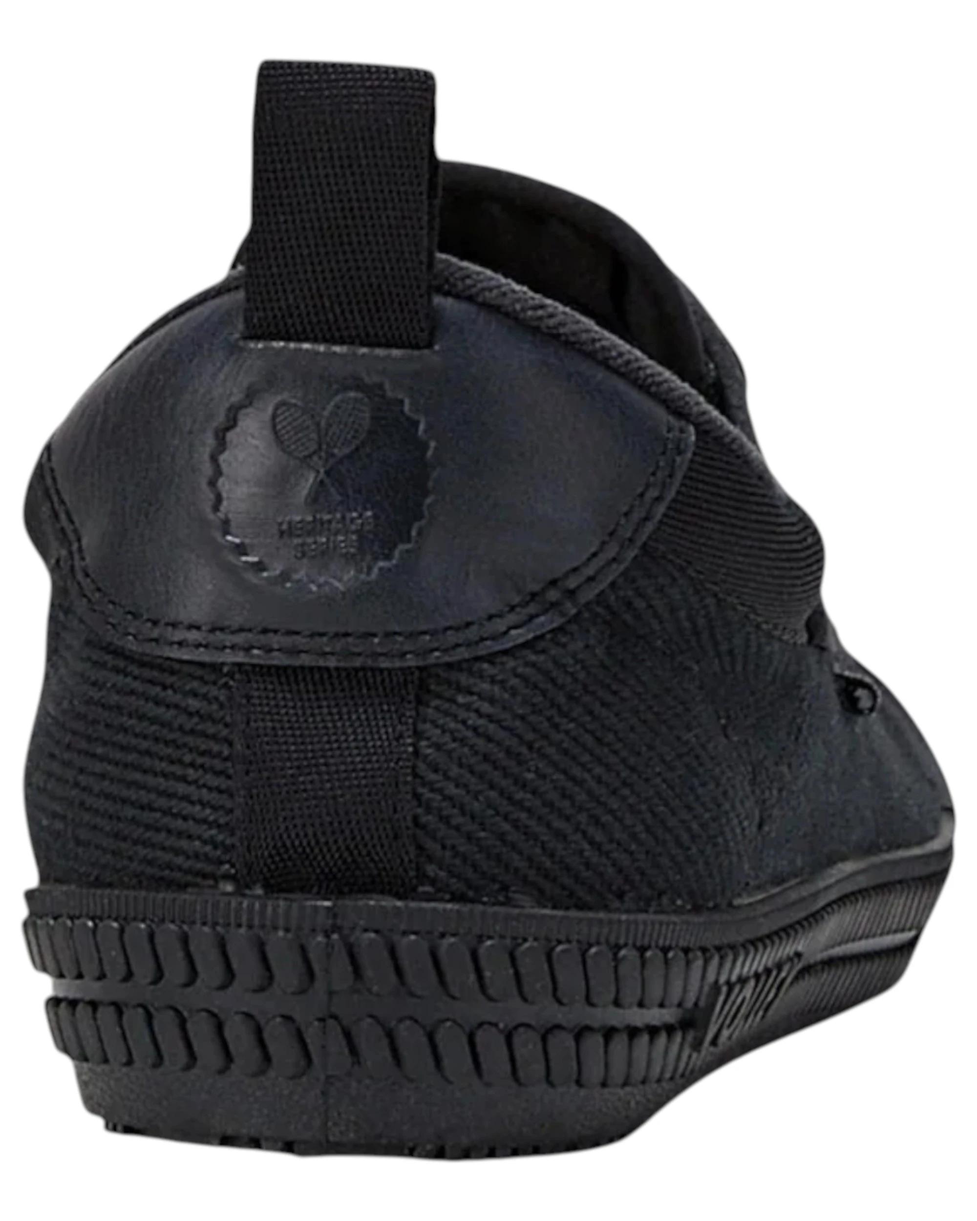 3 Volley Unisex Heritage Low Mens Womens Casual Shoes Black/Black BLACK/BLACK, 3 of 5