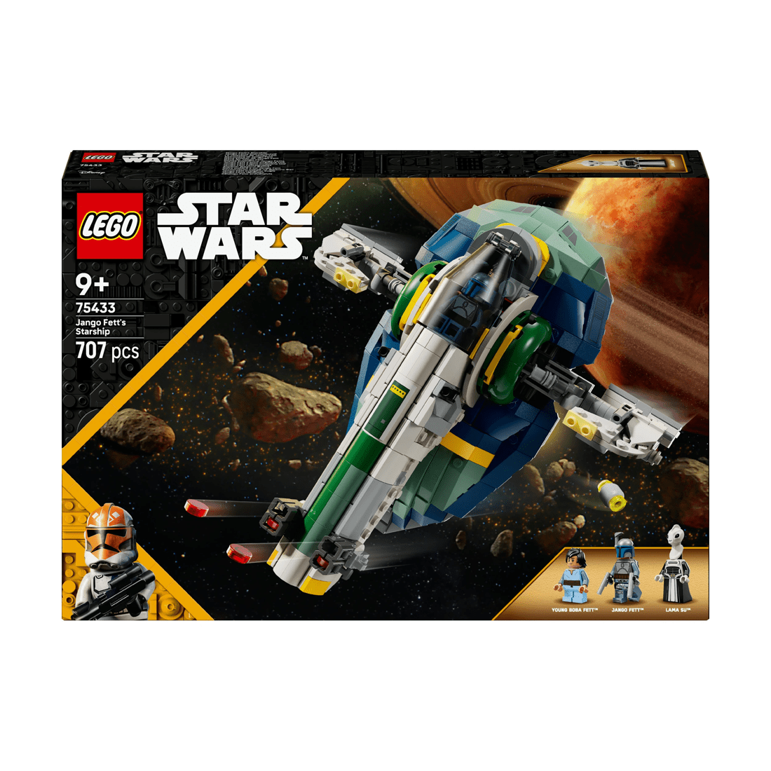 1 LEGO Star Wars Jango Fett's Starship 75433, 1 of 10