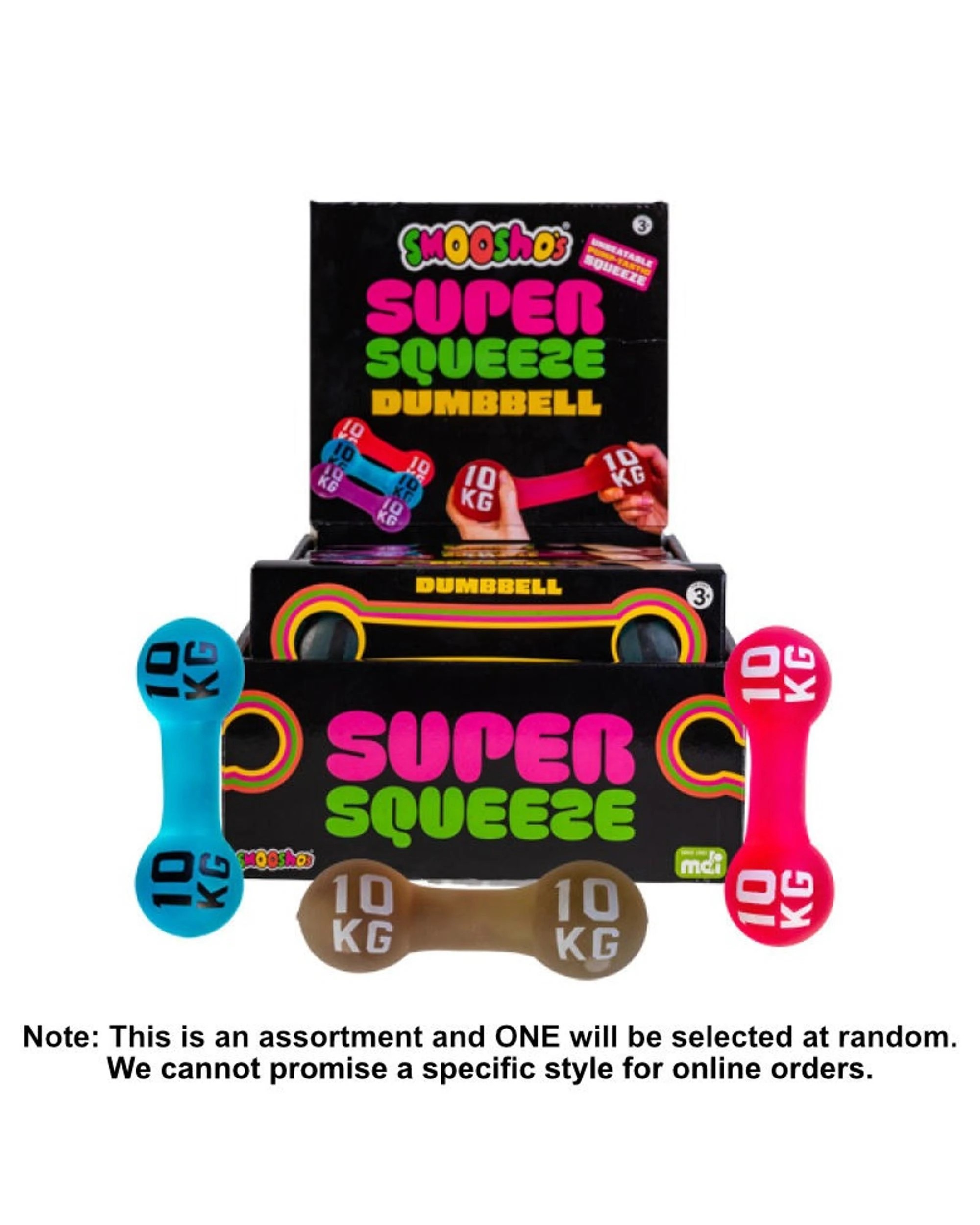 5 Smoosho's Super Squeeze Dumbbell Assorted, 5 of 5
