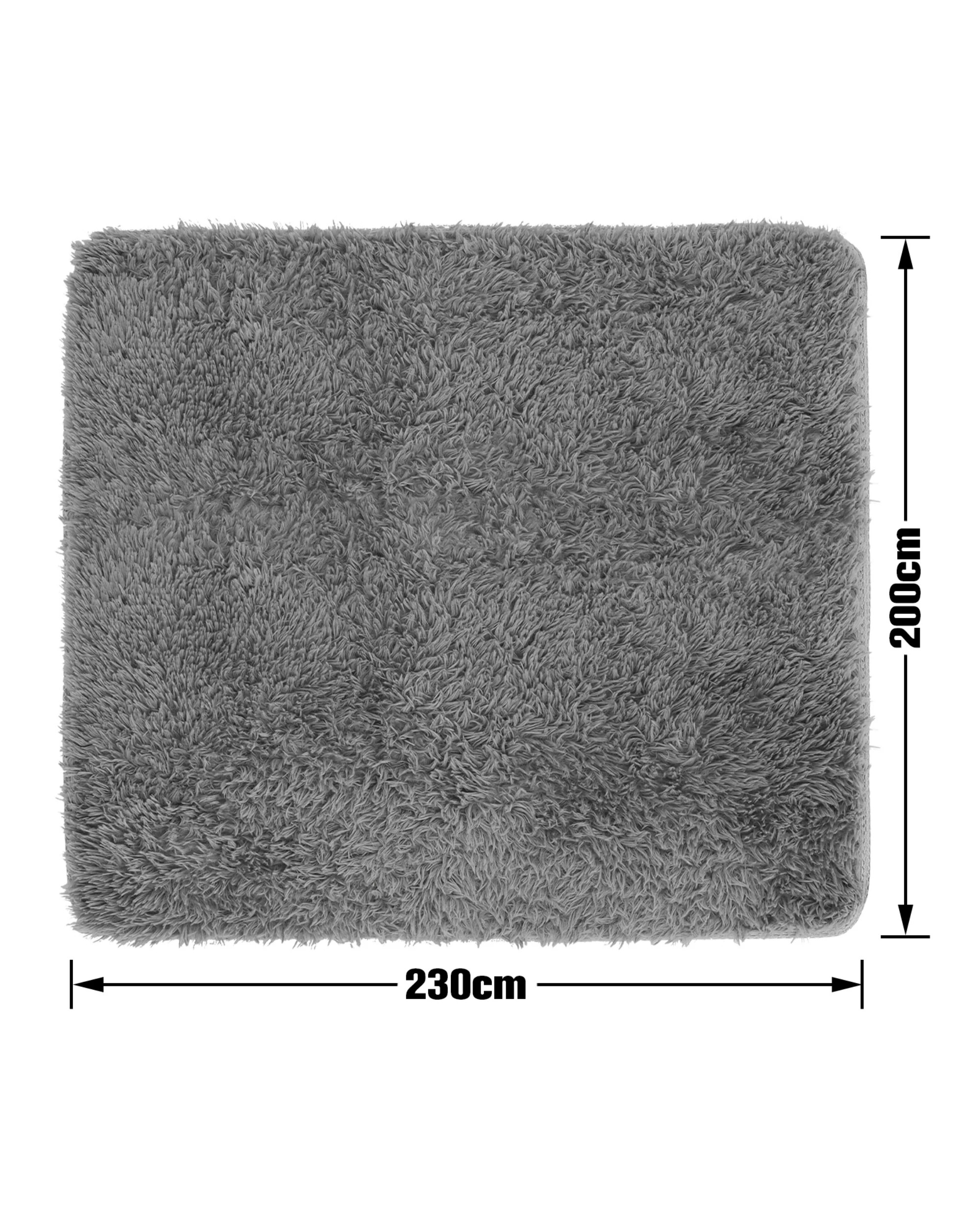 4 Advwin Soft Floor Rug Rugs Fluffy Area Carpet Shaggy Pads Non-slip, 4 of 4