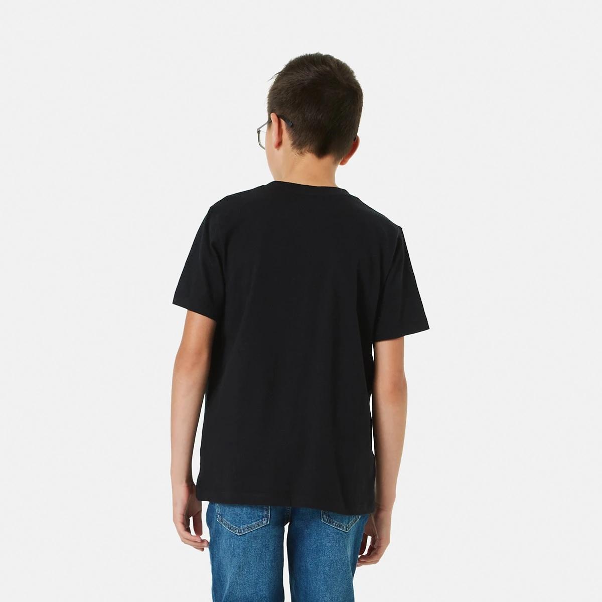 2 Short Sleeve Plain T-shirt BLACK, 2 of 8
