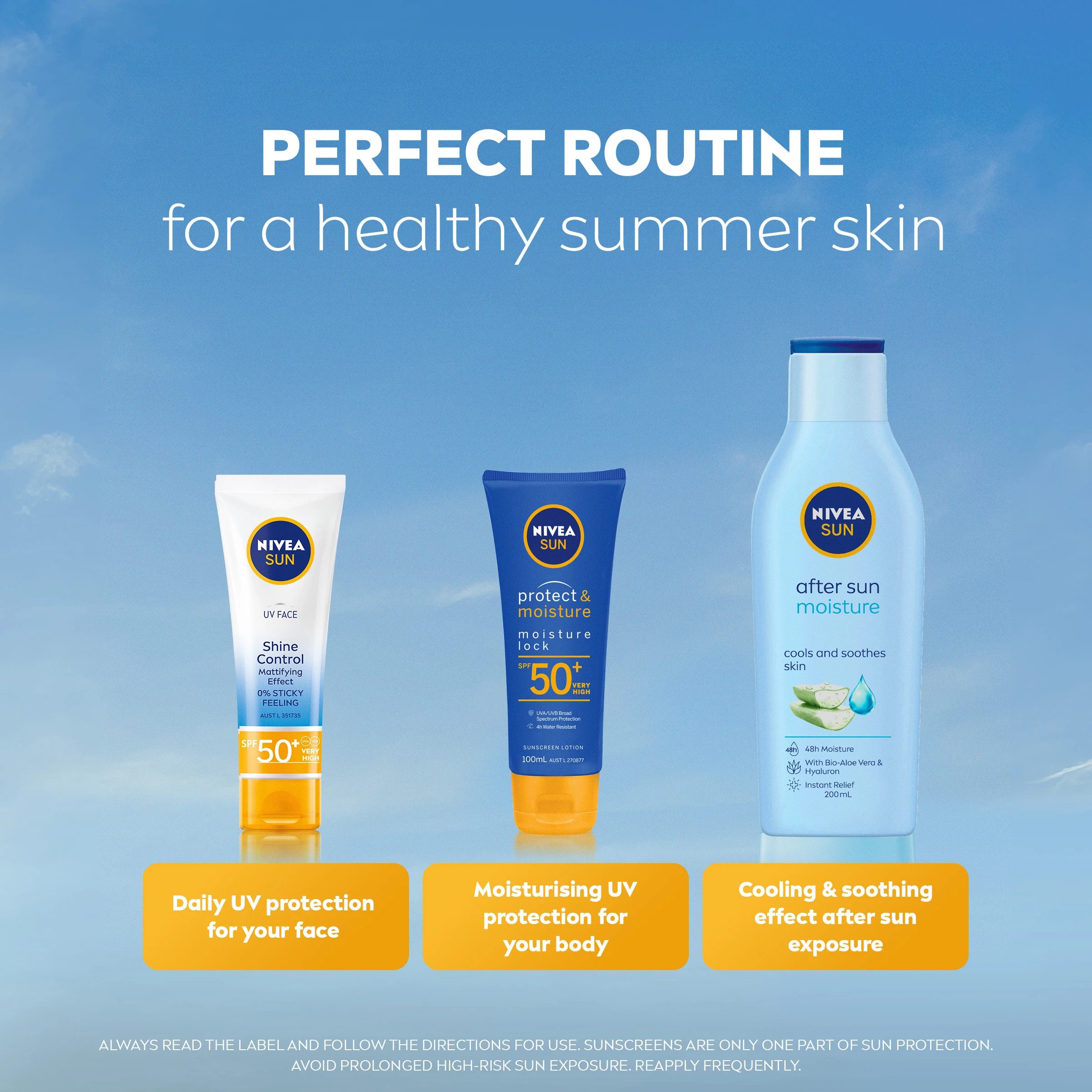 8 Nivea Sun Protect & Moisture SPF50+ Sunscreen Lotion 100ml - Panthenol and Vitamin E, 8 of 8
