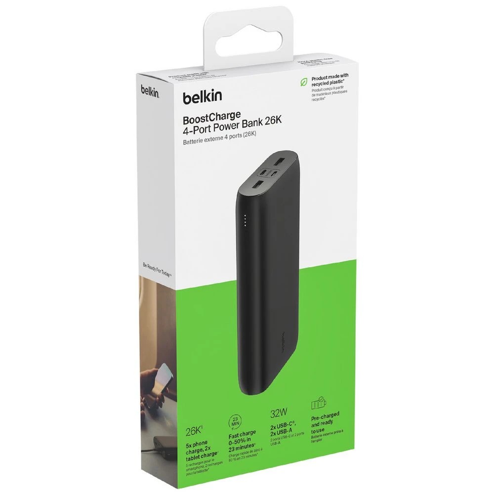 6 Belkin Boost 26K Power Bank Black, 6 of 10