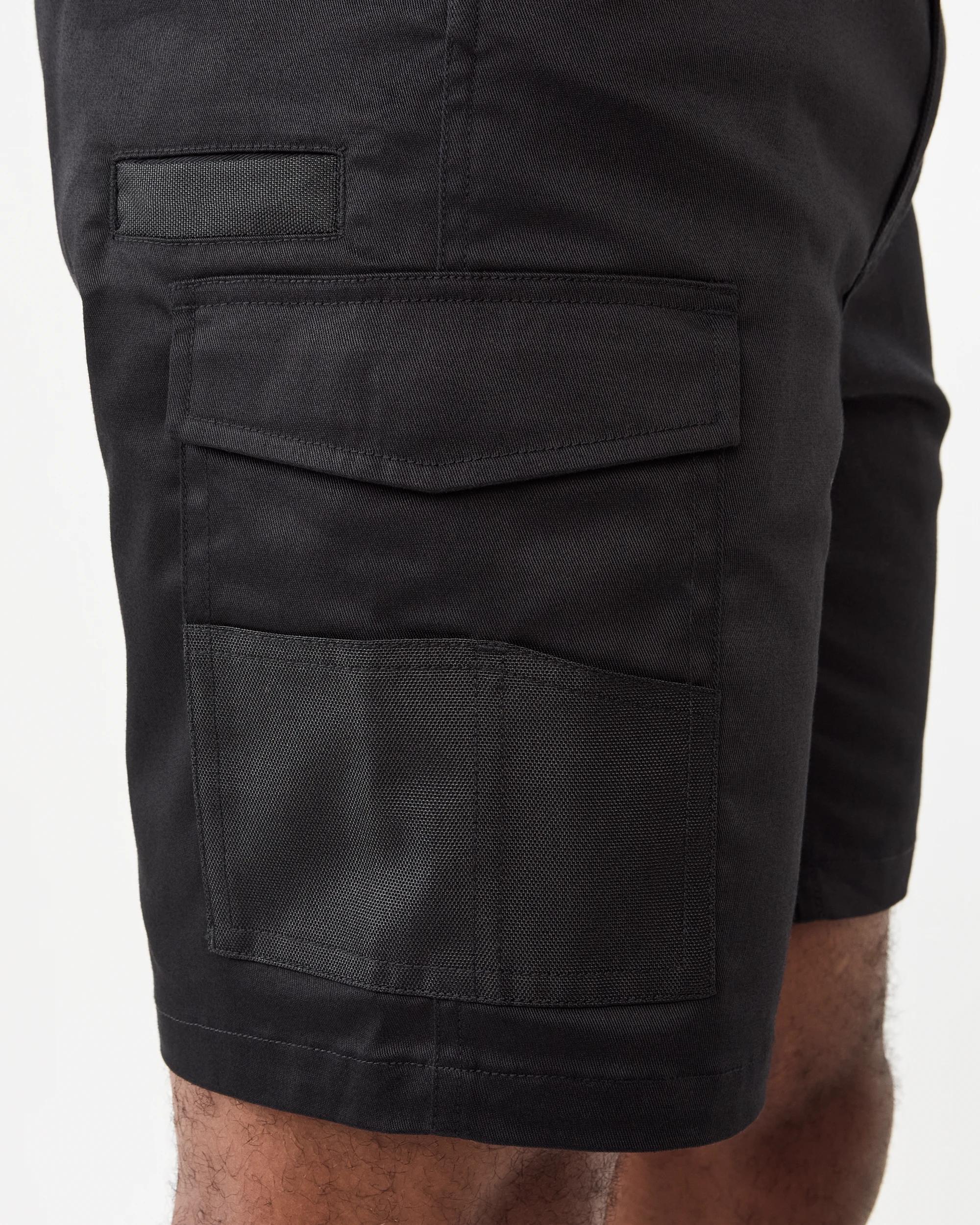 7 Jackeroo Functional Waist Cargo Shorts Black, 7 of 8