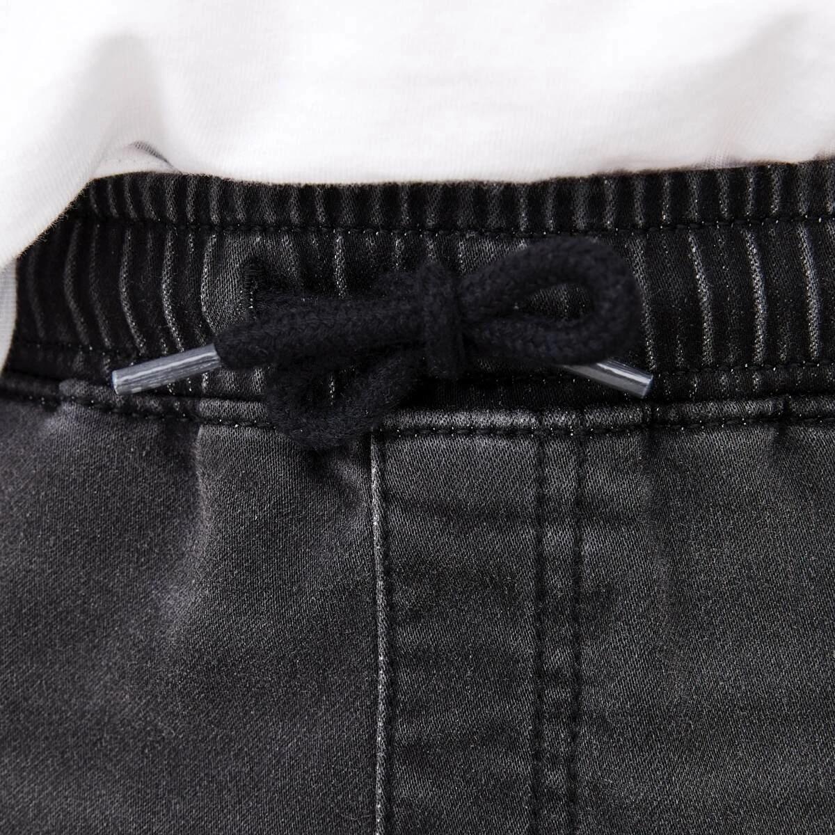 3 Denim Cargo Pants BLACK WASH, 3 of 9