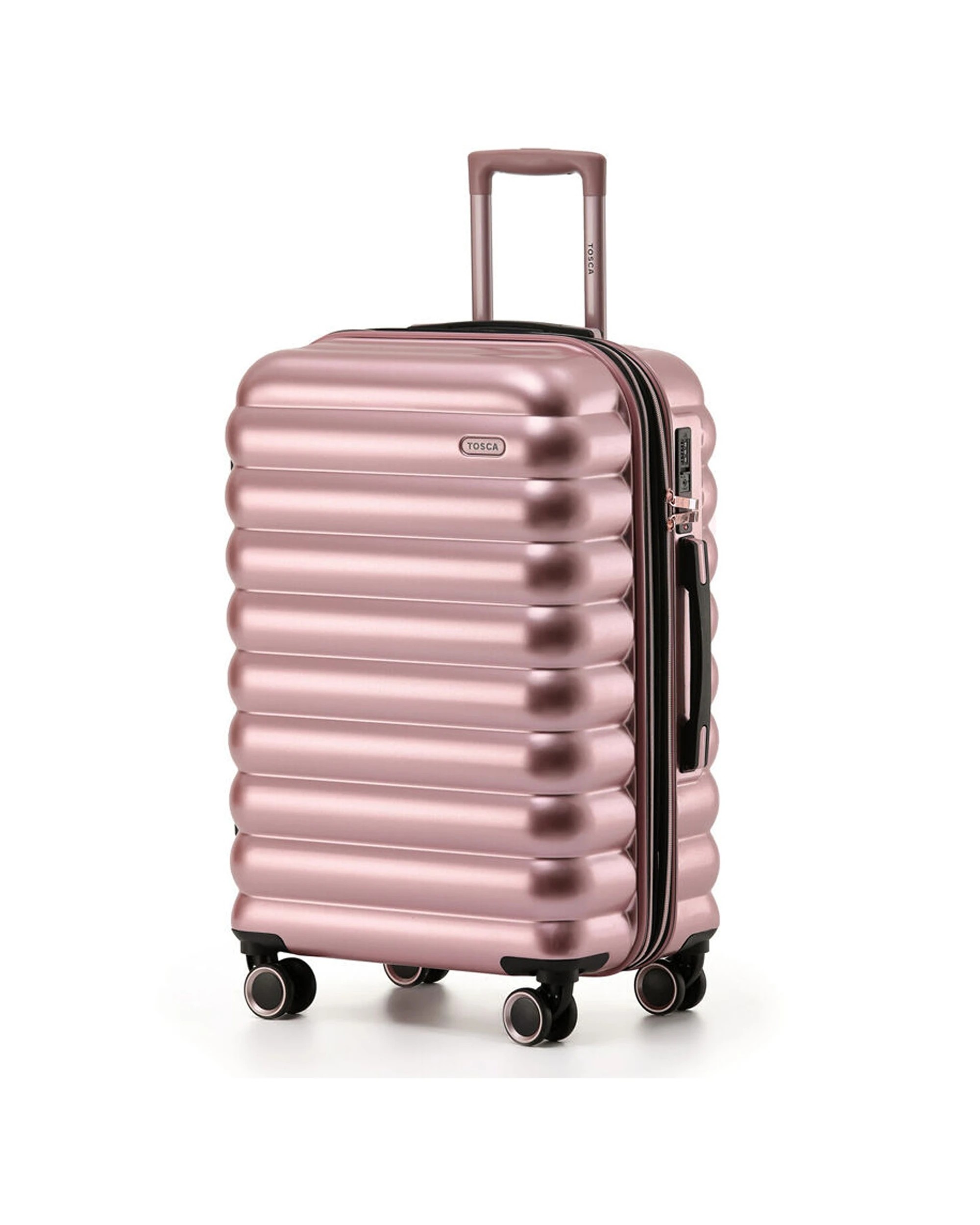 2 Tosca Como Medium Lightweight Trolley Case - Gold, 2 of 3