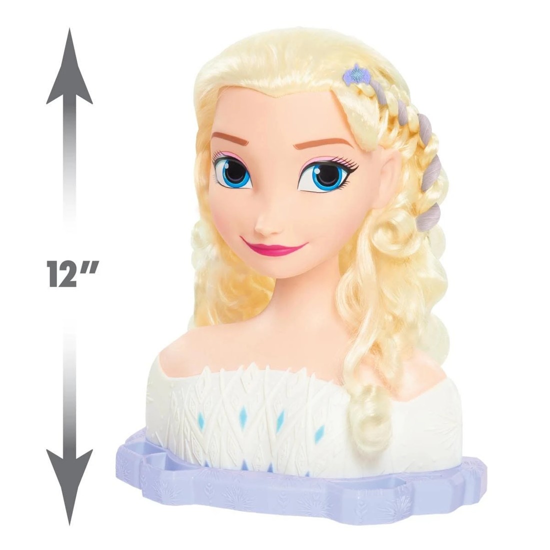 6 18 Piece Disney Frozen Elsa the Snow Queen Deluxe Styling Head Playset, 6 of 6