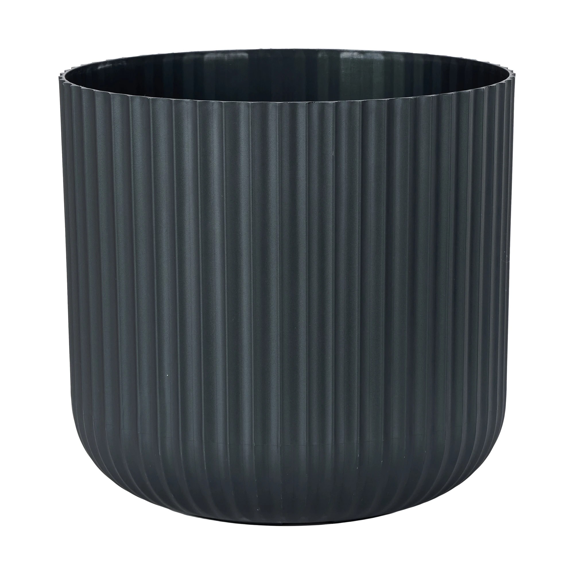 1 30cm Linear Plastic Pot - Black, 1 of 3