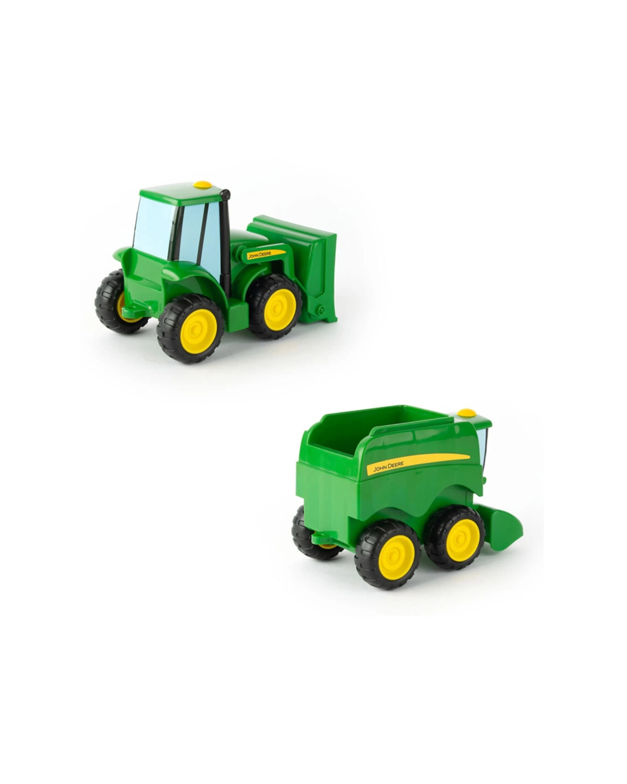 3 John Deere 2pc Farmin Friends Vehicle Combine And Tractor With Working Loader Kids Toy Set - Multi, 3 of 3