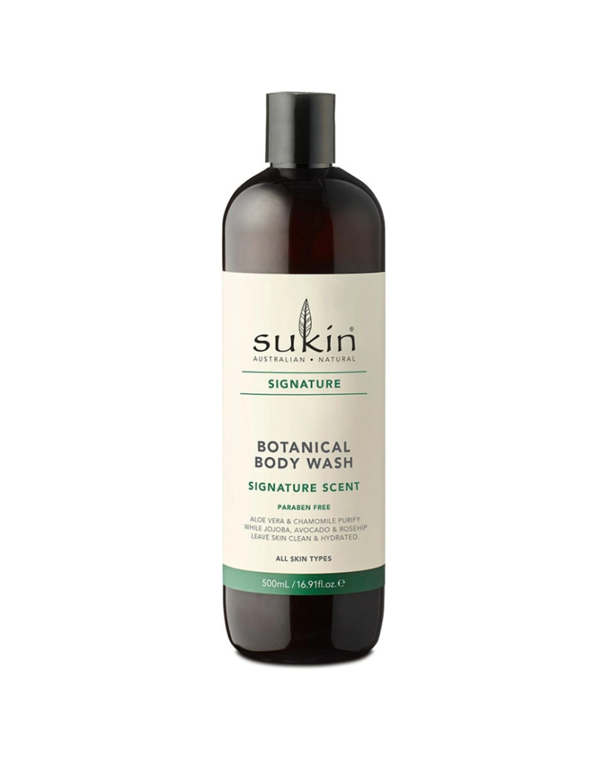 1 Sukin Signature Botanical Body Wash 500ml - Brown, 1 of 1